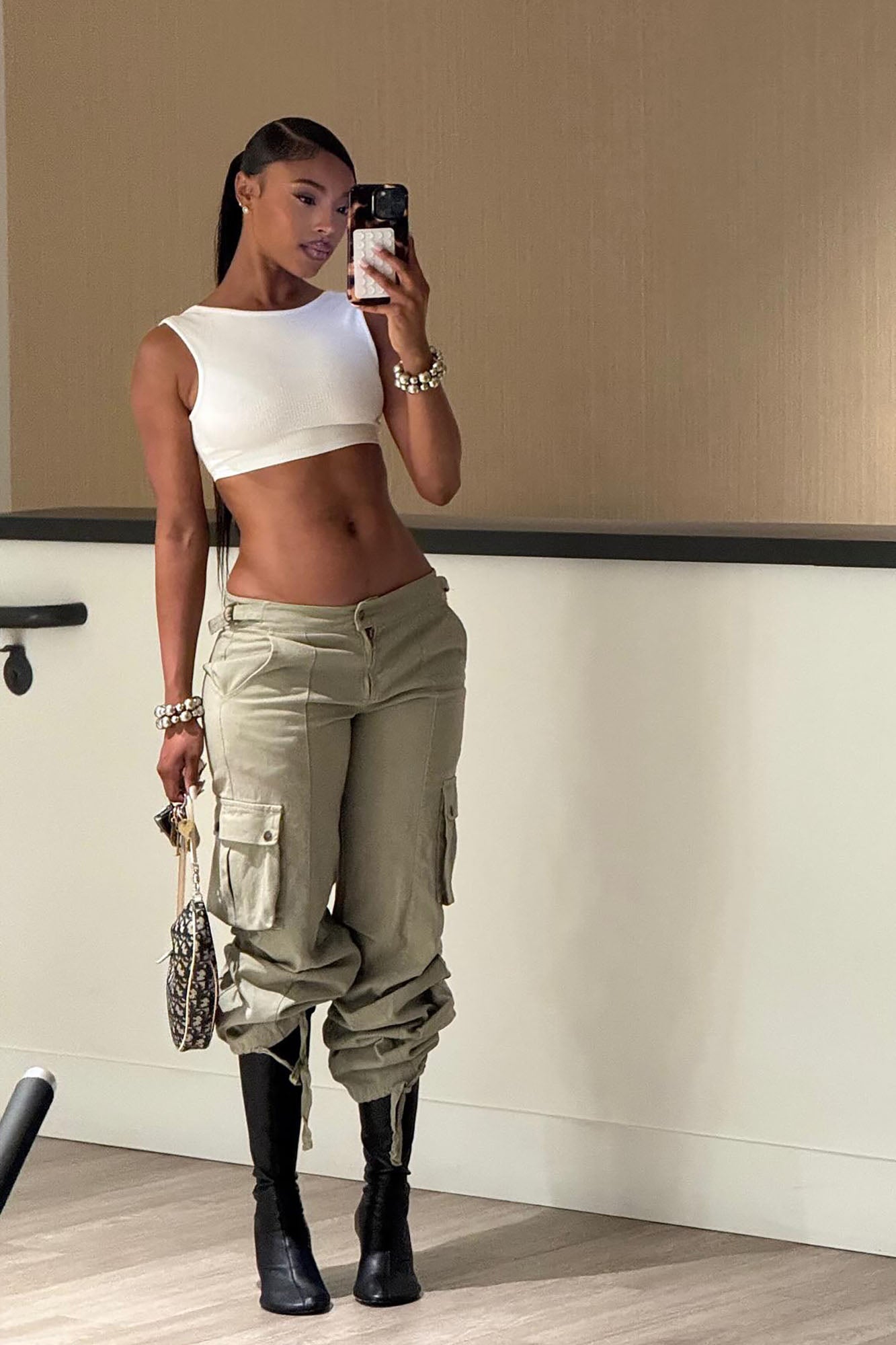 Melissa Snatched Top - White