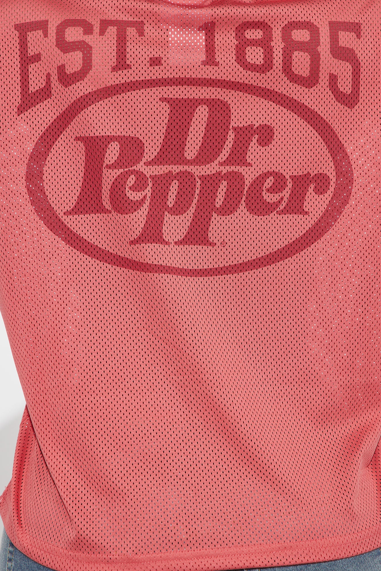 Dr Pepper Jersey Tee - Red