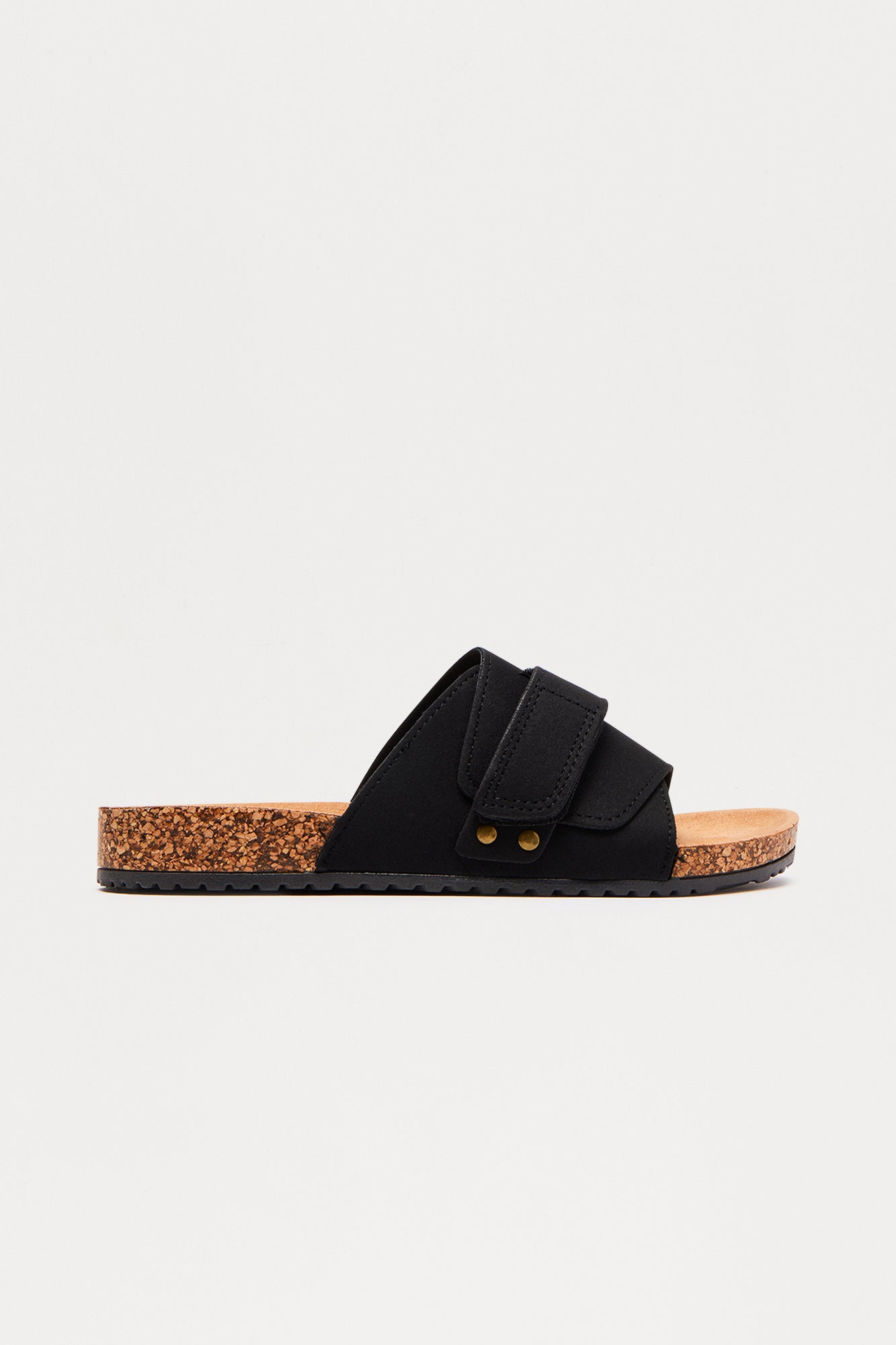 Russel Slip On Sandals - Black
