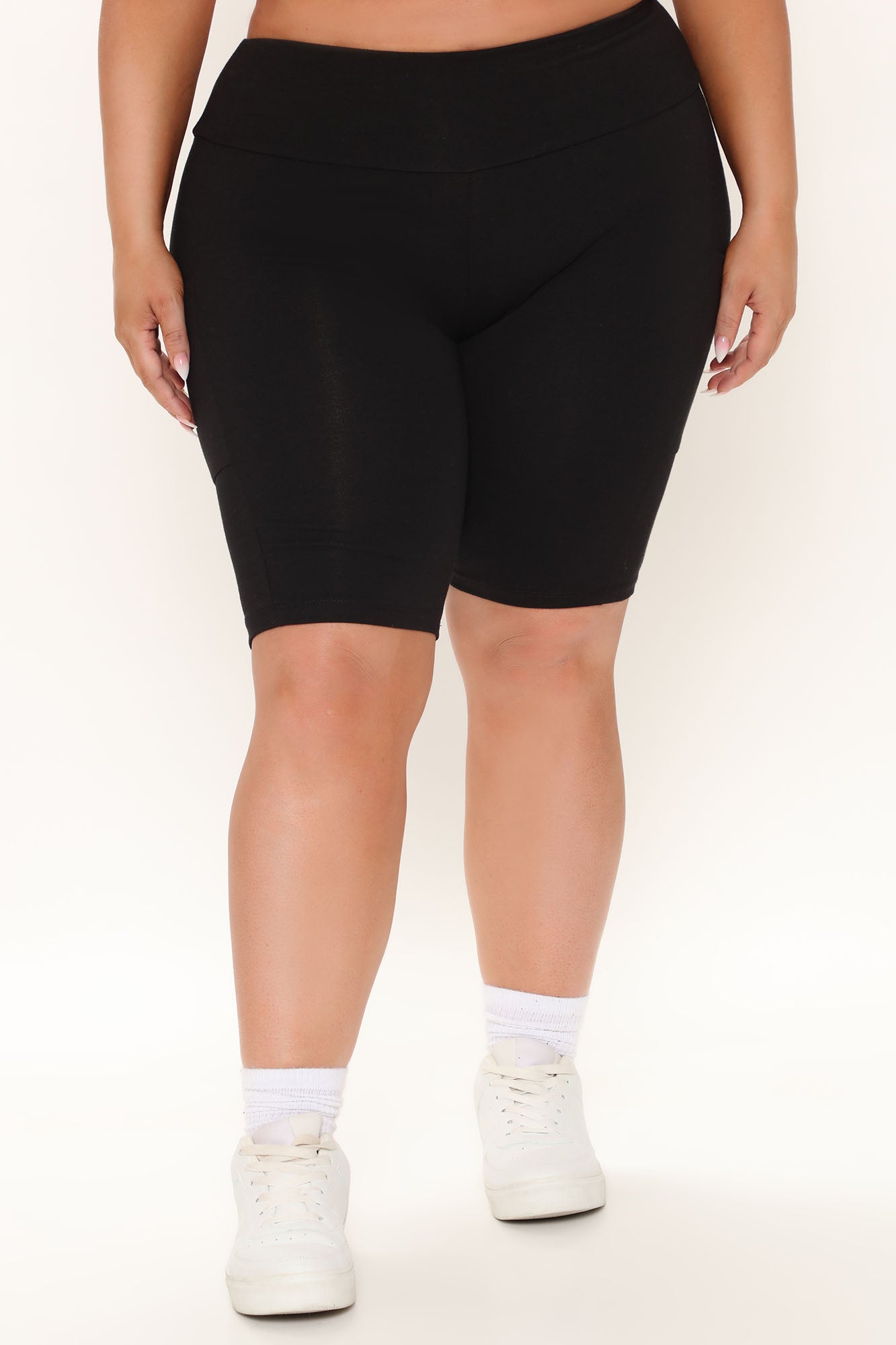 Keeping Up Biker Short - Black