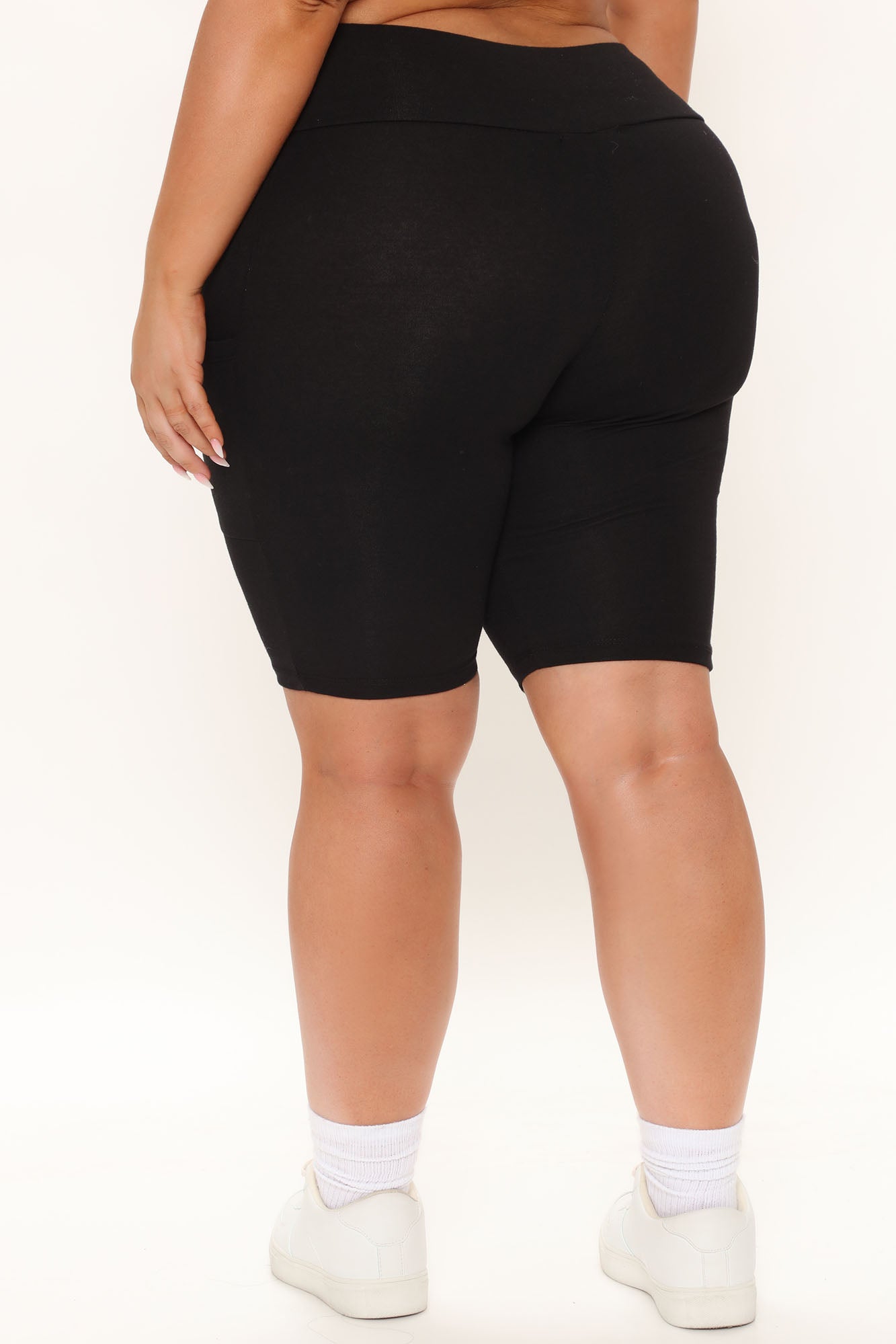 Keeping Up Biker Short - Black