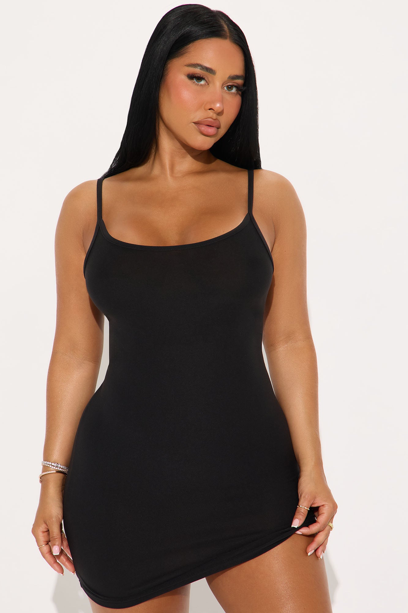 Dreamy Mood PJ Sleep Dress - Black