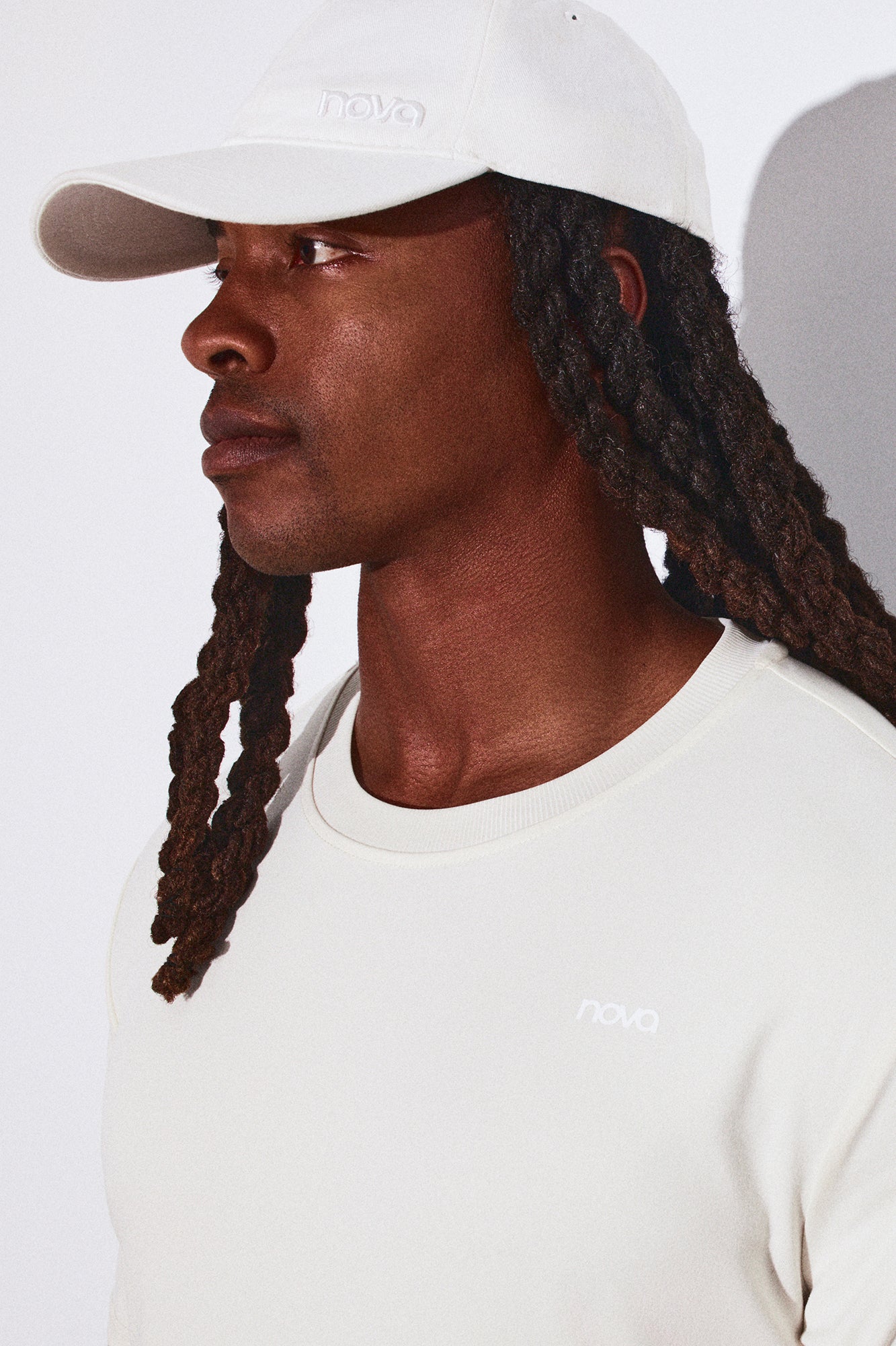 Nova Baseball Hat - White