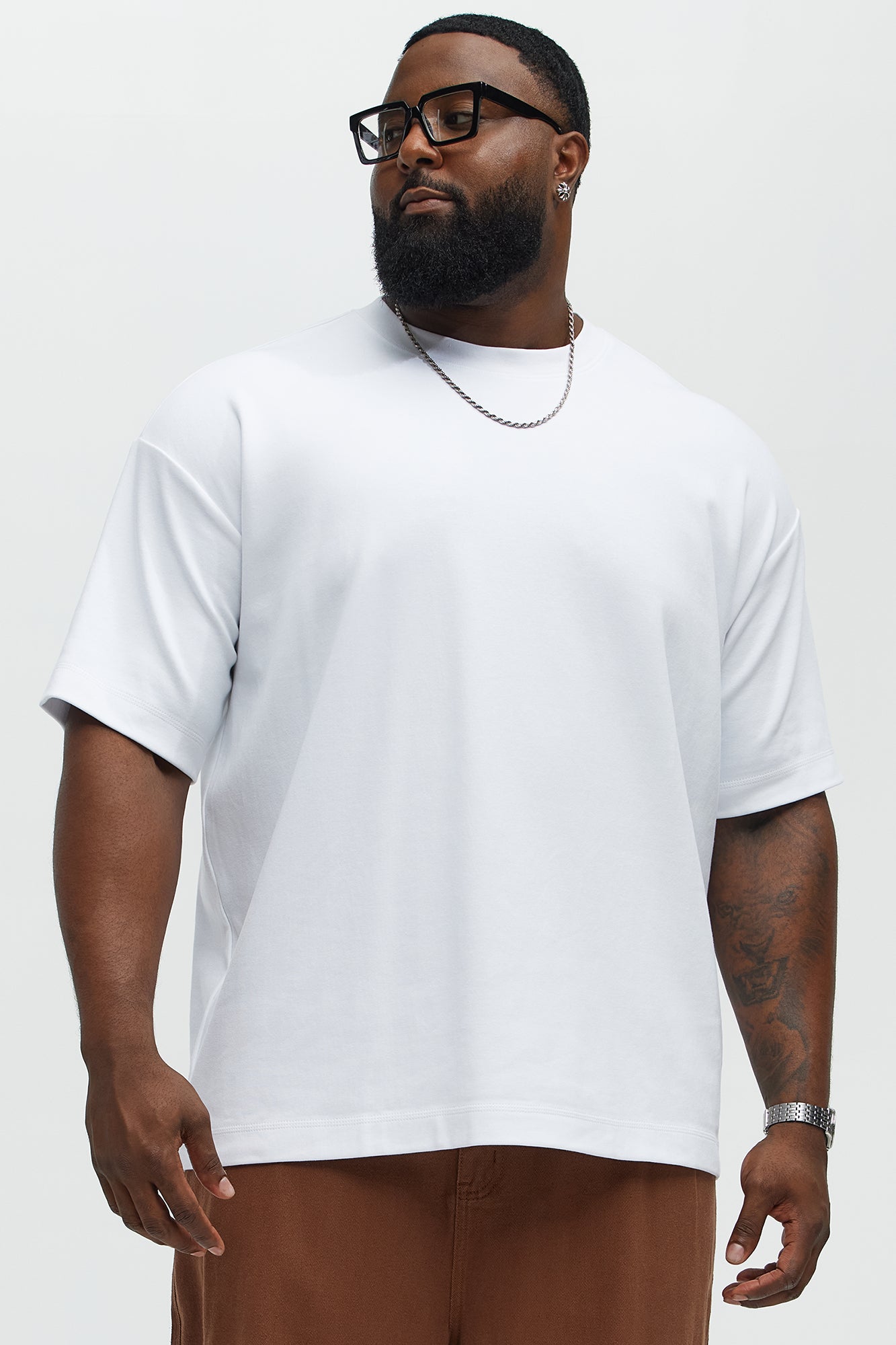 Relaxed Premium Everyday Tee - White
