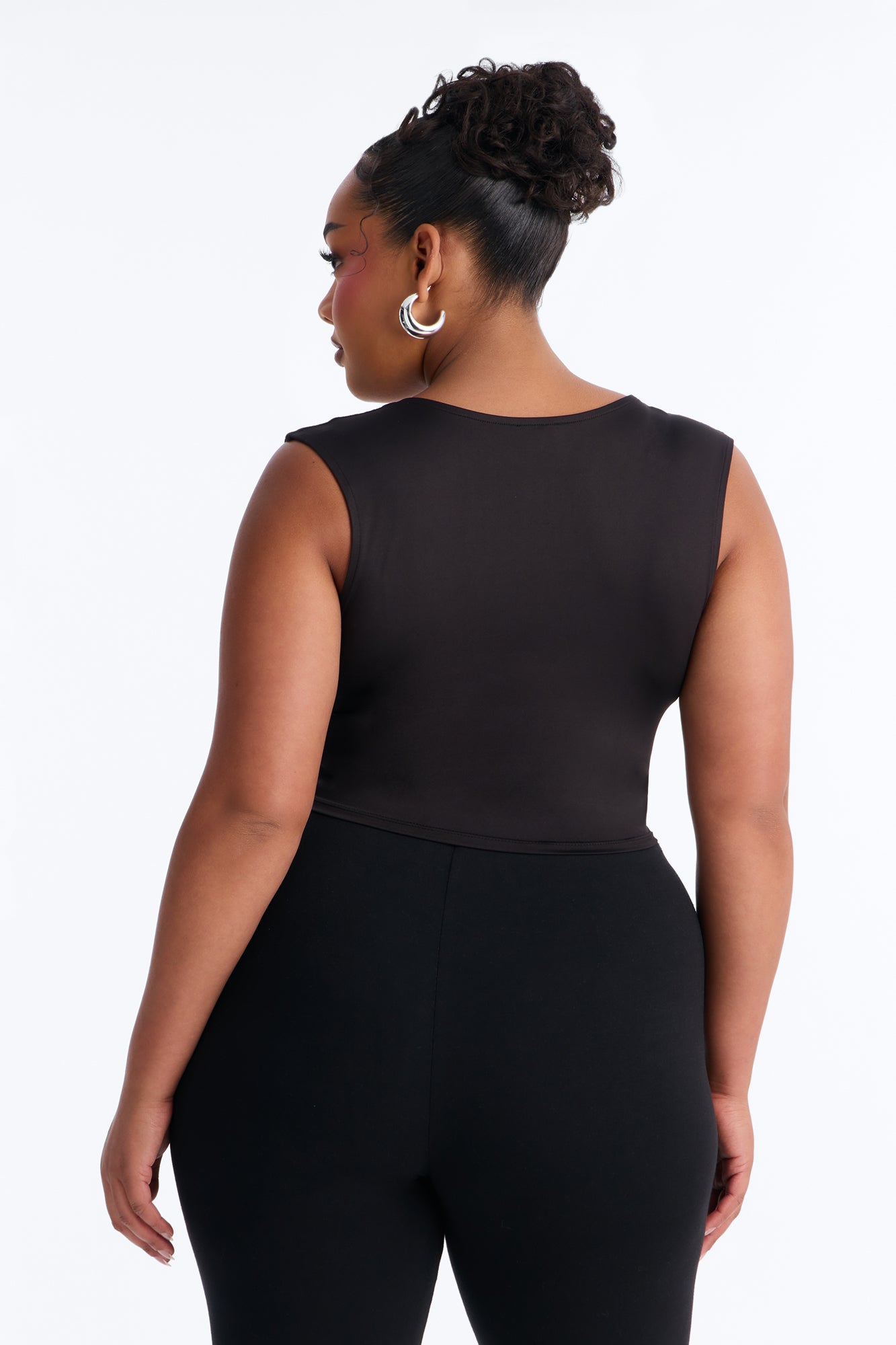 Christine Sleeveless Top - Black