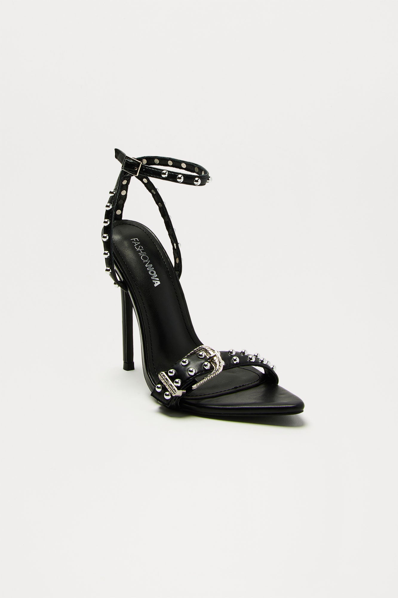 Read My Lips Heels - Black