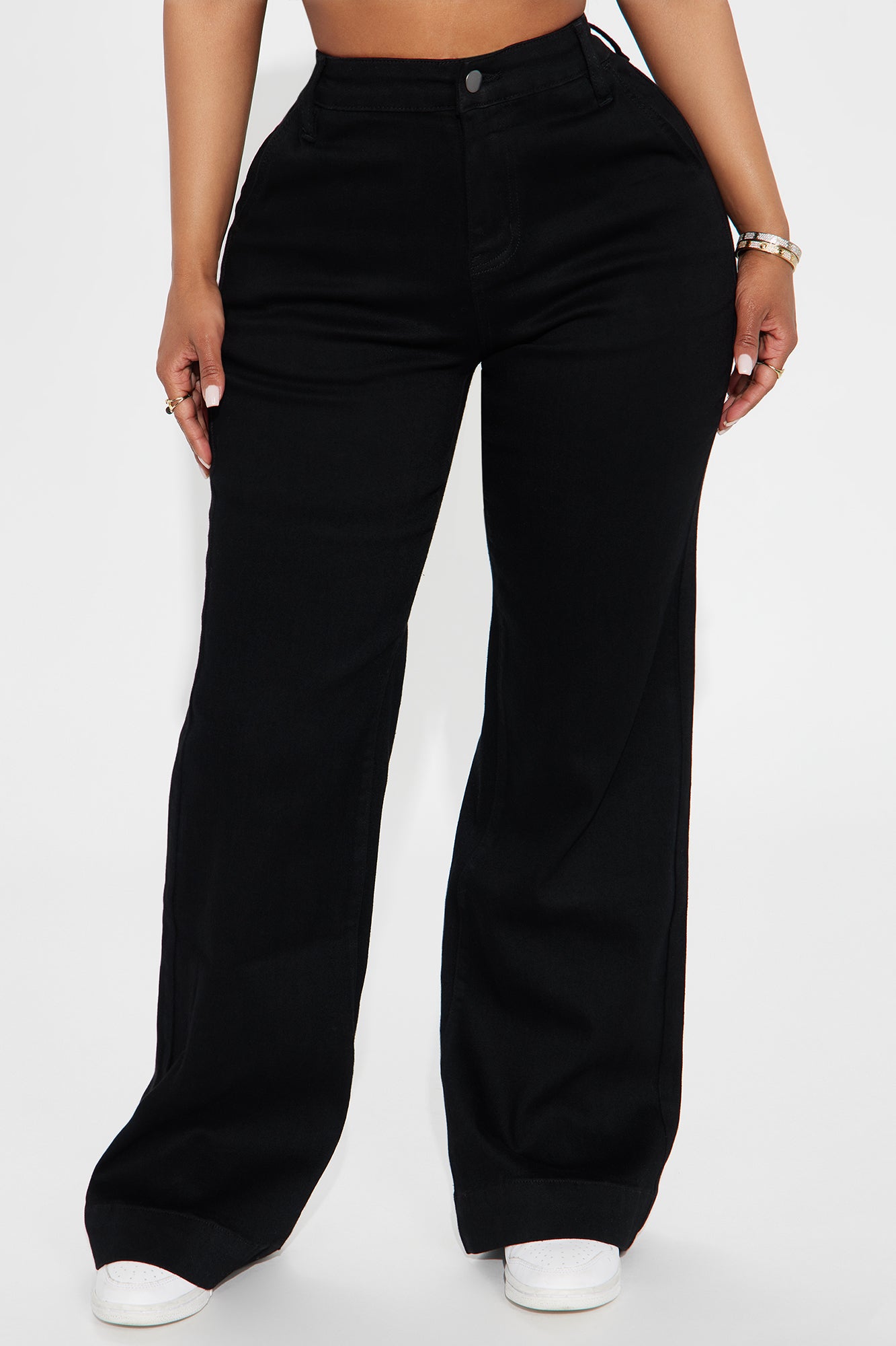 Margot Stretch Trouser Jeans - Black