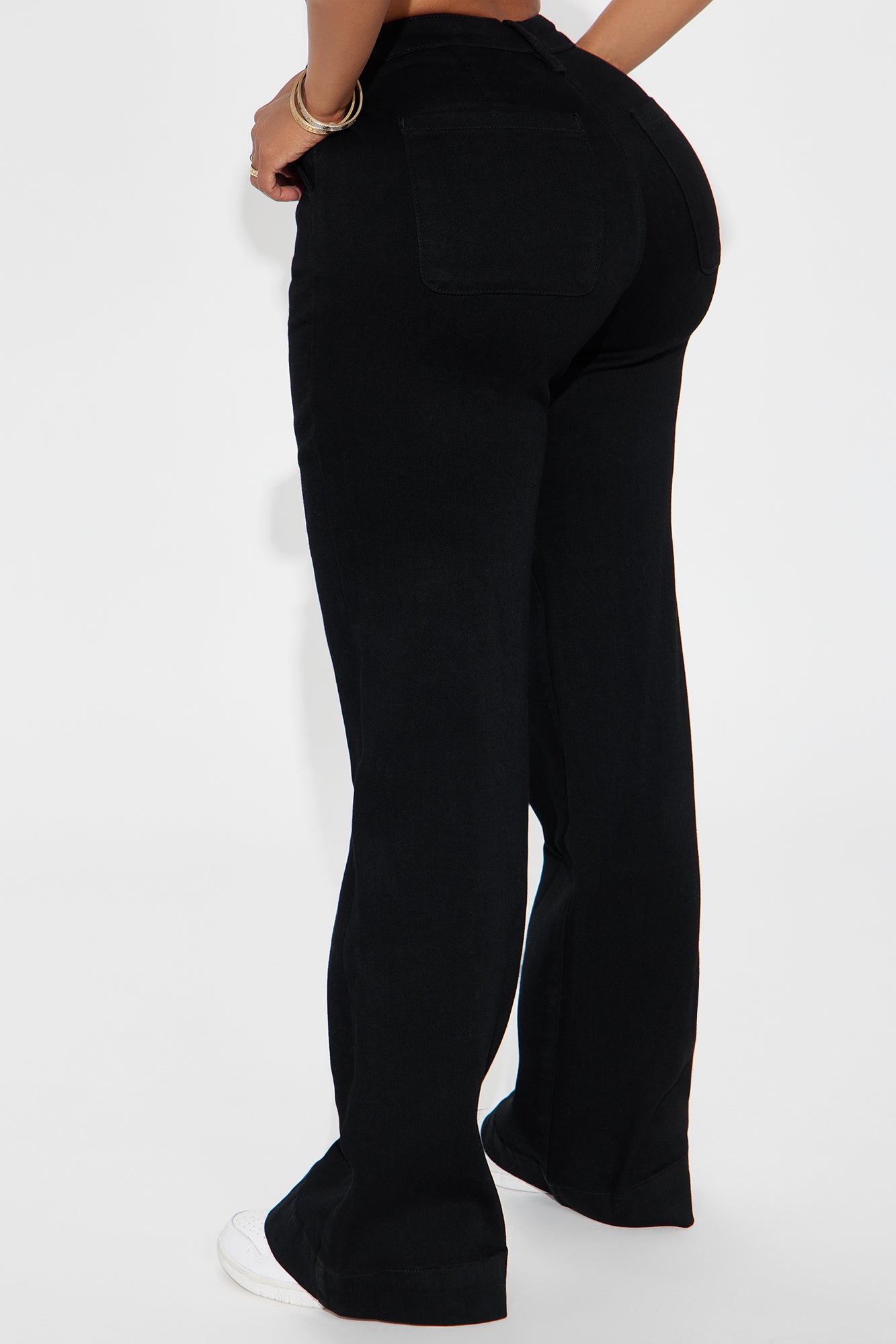 Margot Stretch Trouser Jeans - Black