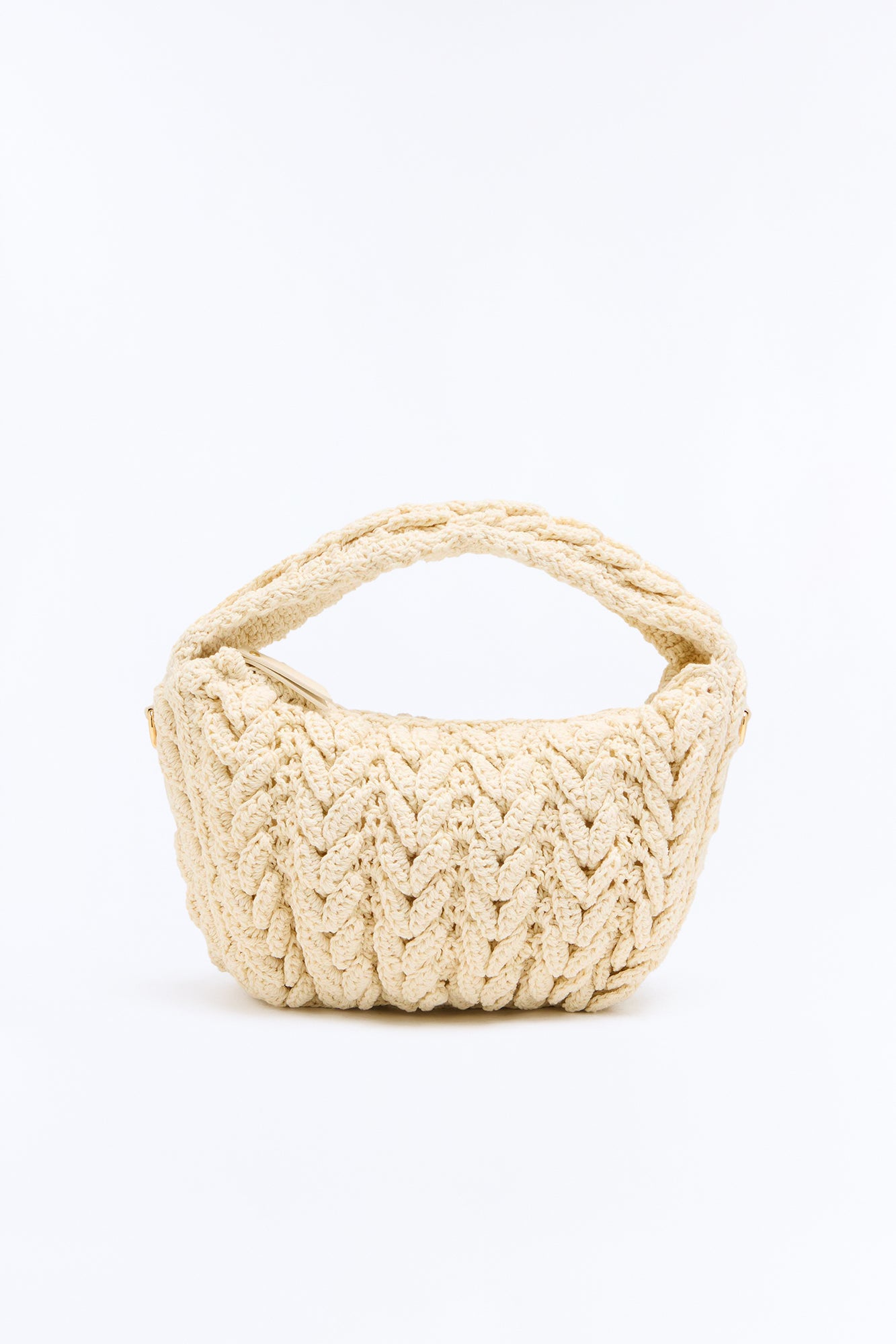 Knit Dreams Crochet Bag - Ivory
