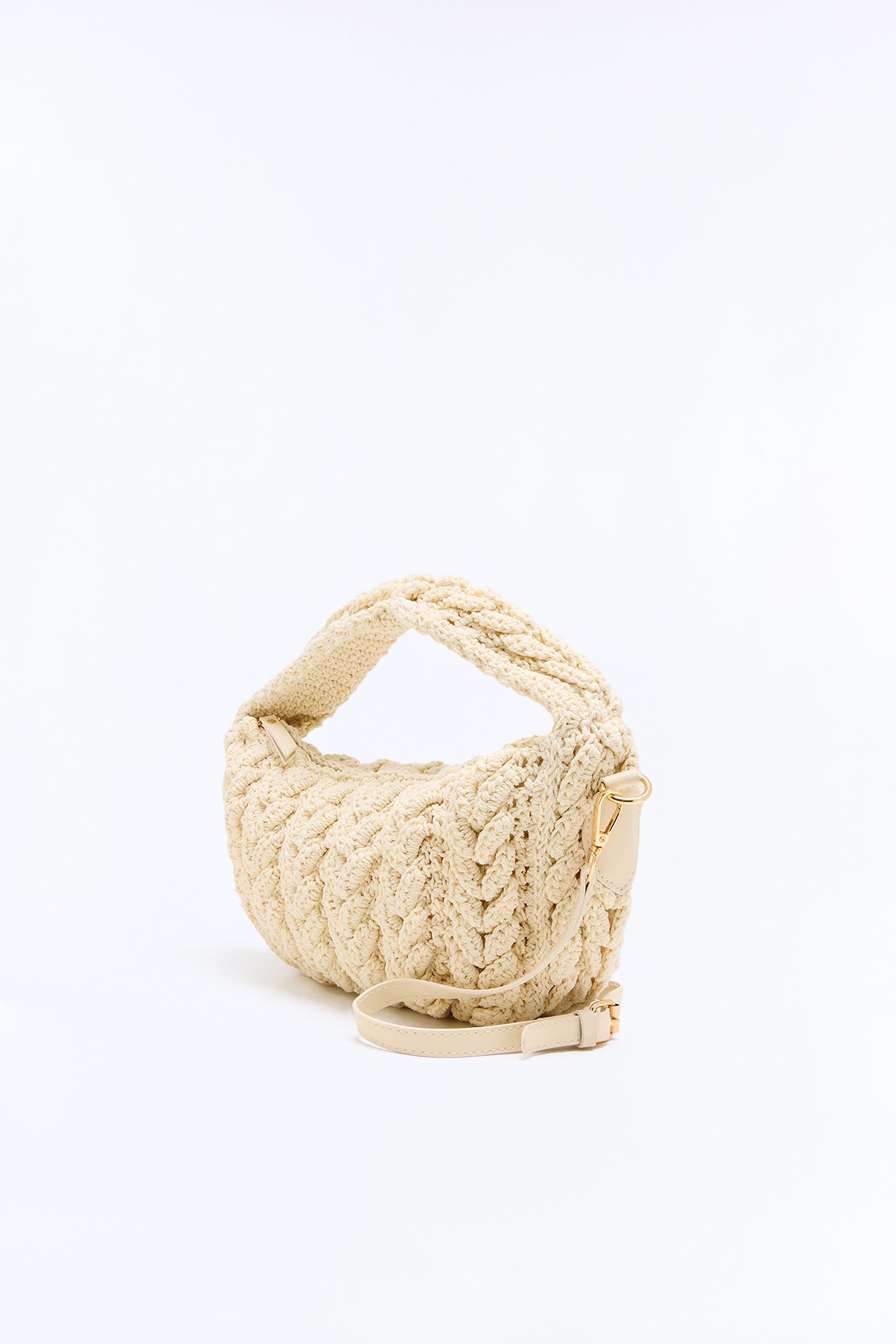 Knit Dreams Crochet Bag - Ivory