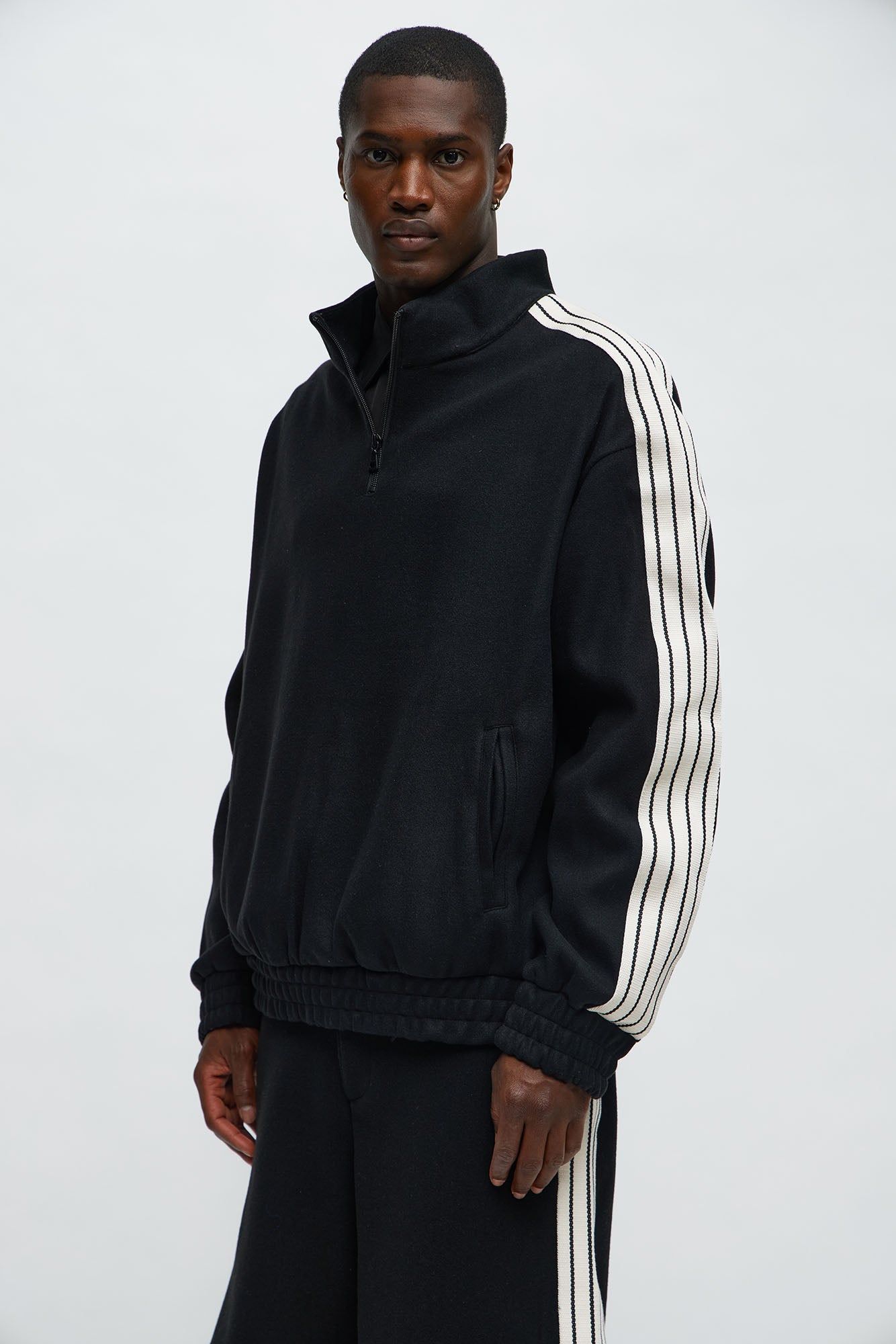 Tayson Resort Track Jacket - Black
