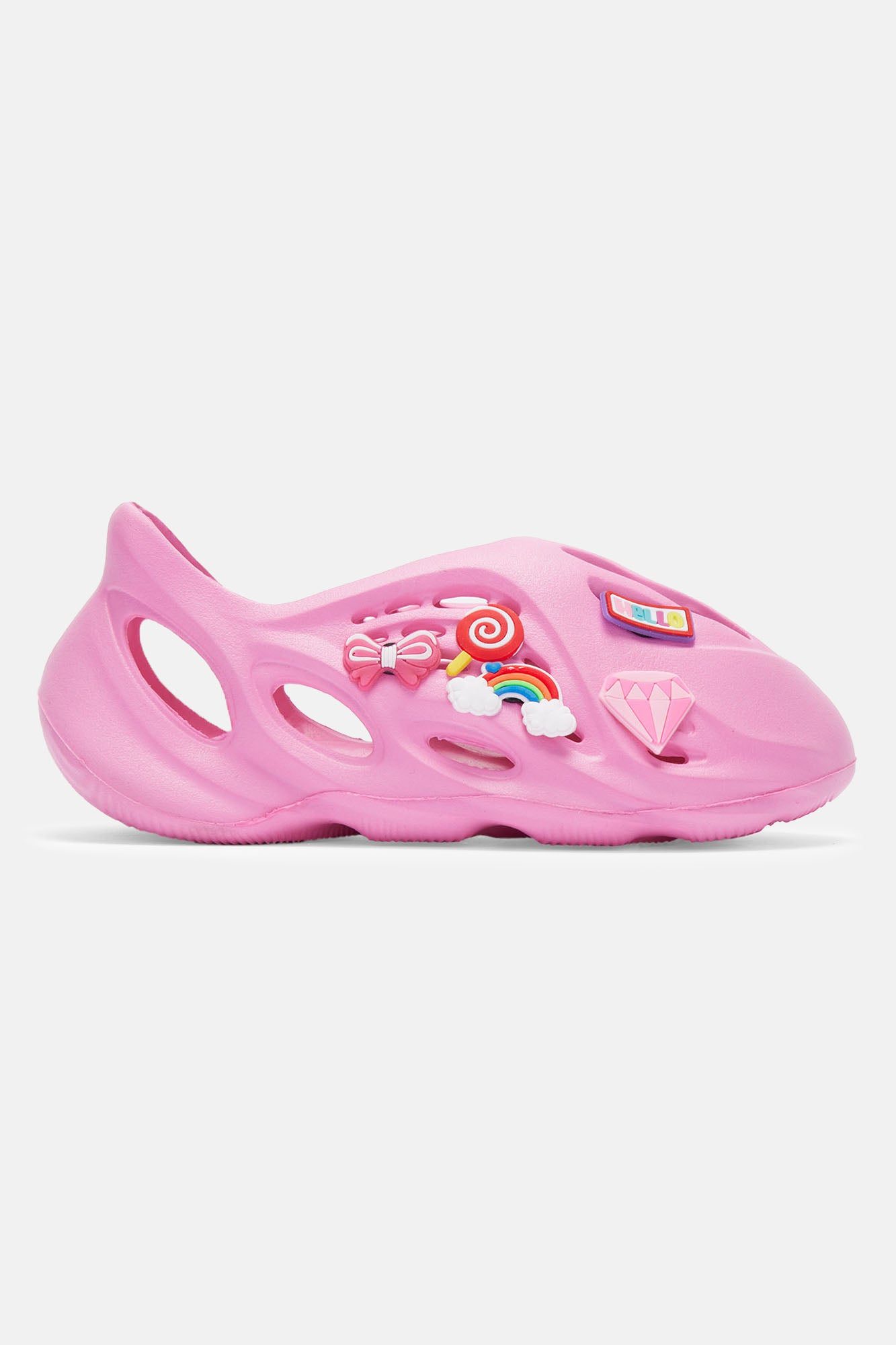 Mini You Know The Vibes Slides - Pink