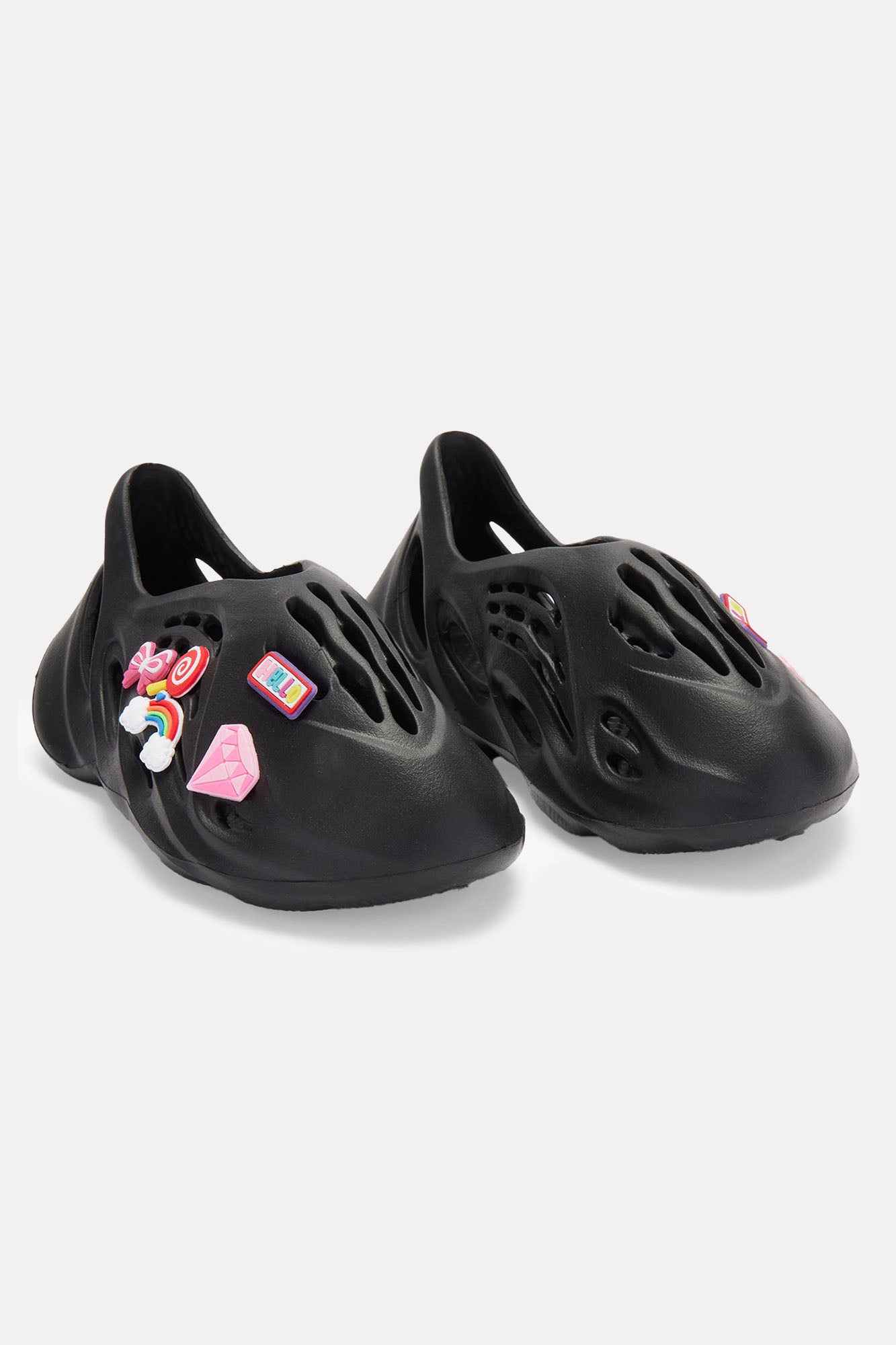 Mini You Know The Vibes Slides - Black