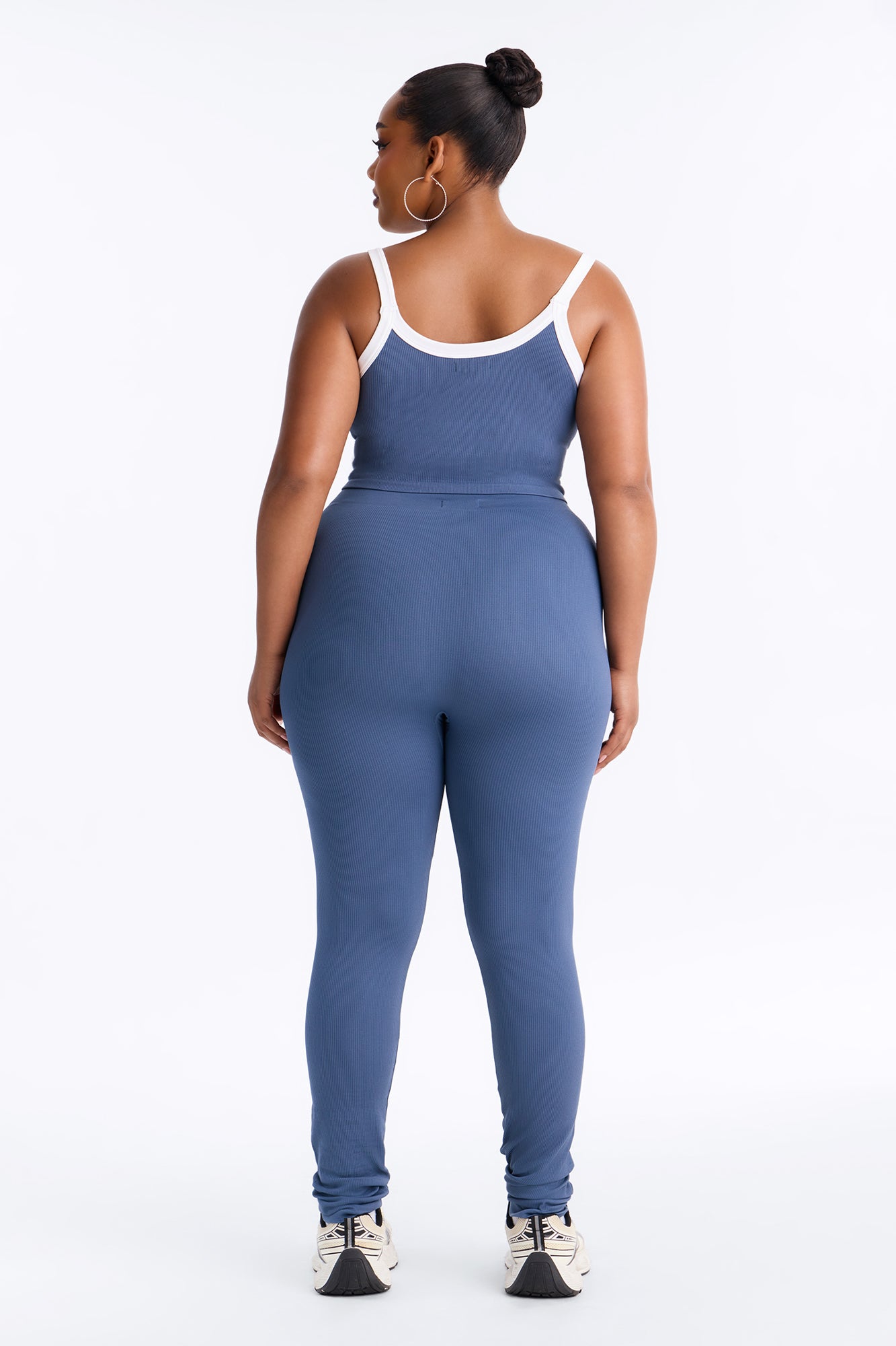 Move In Style Seamless Legging Set - Indigo