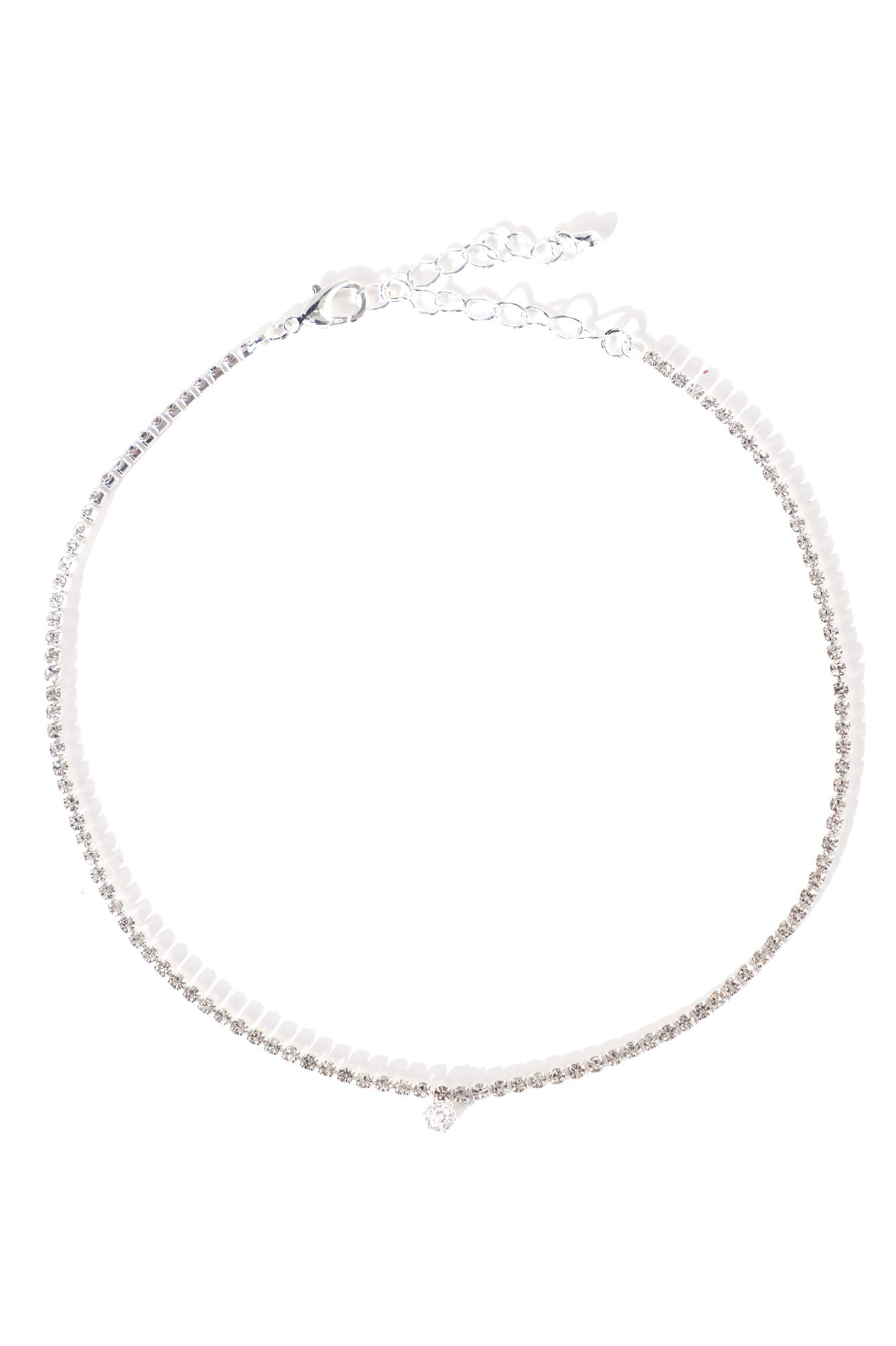 Evening Date Necklace - Silver