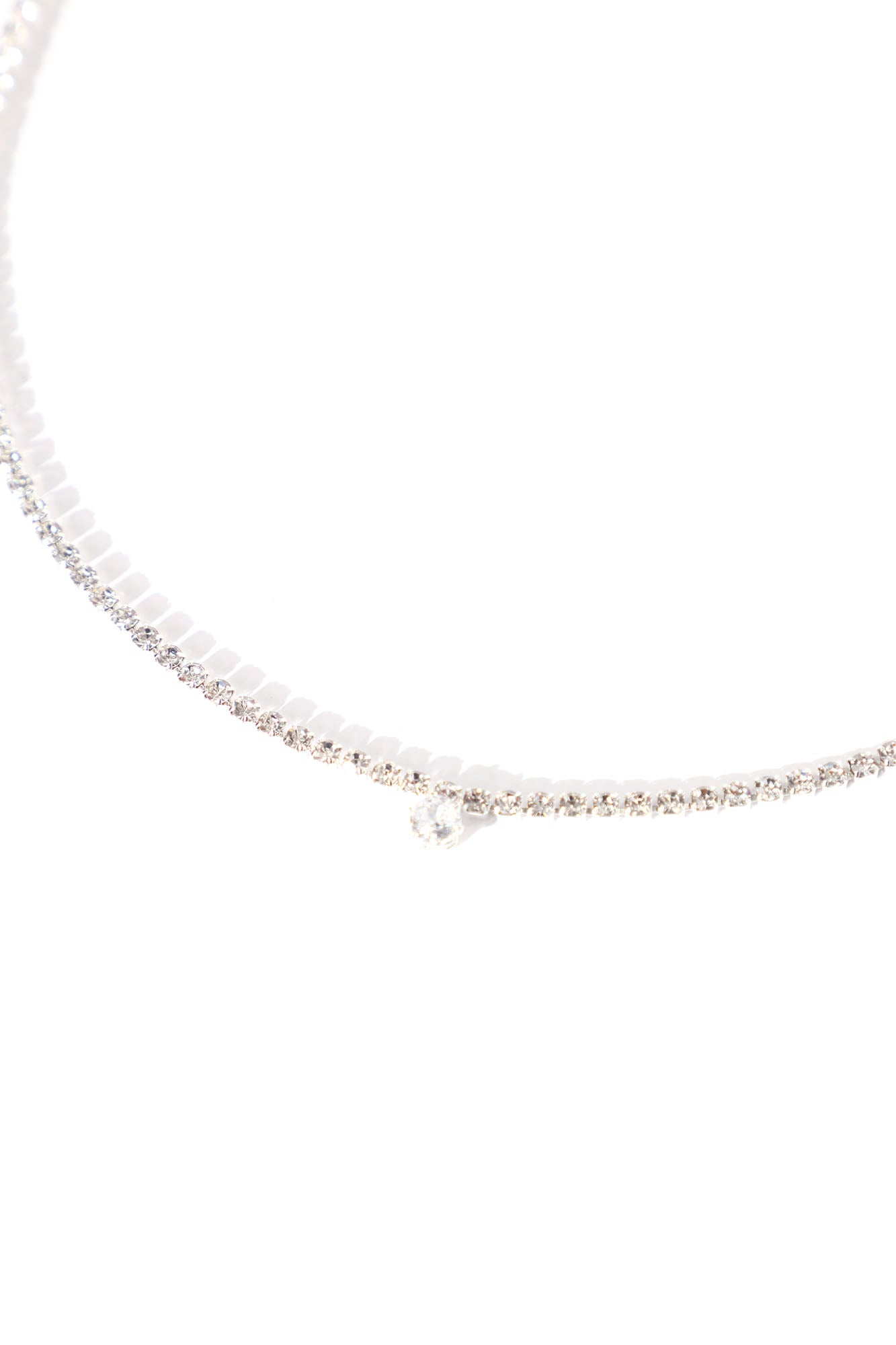 Evening Date Necklace - Silver