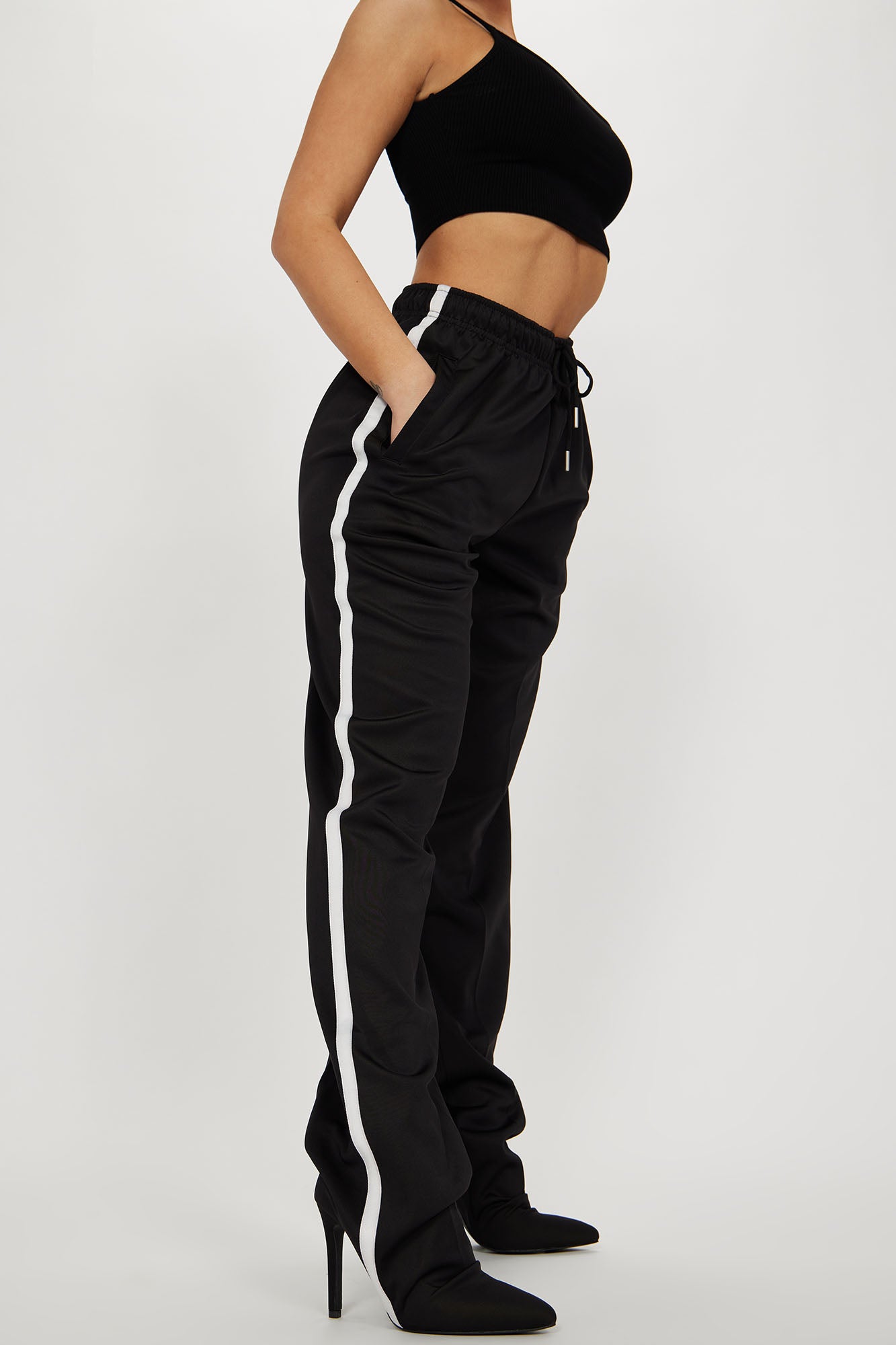 Lovisa Heeled Pant Boot - Black