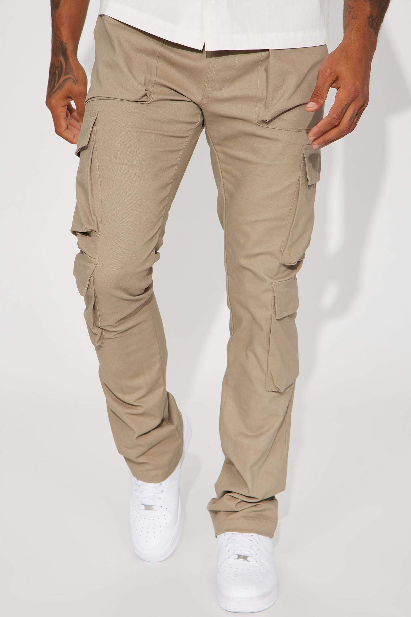 Do It To You Relaxed Cargo Pants - Taupe