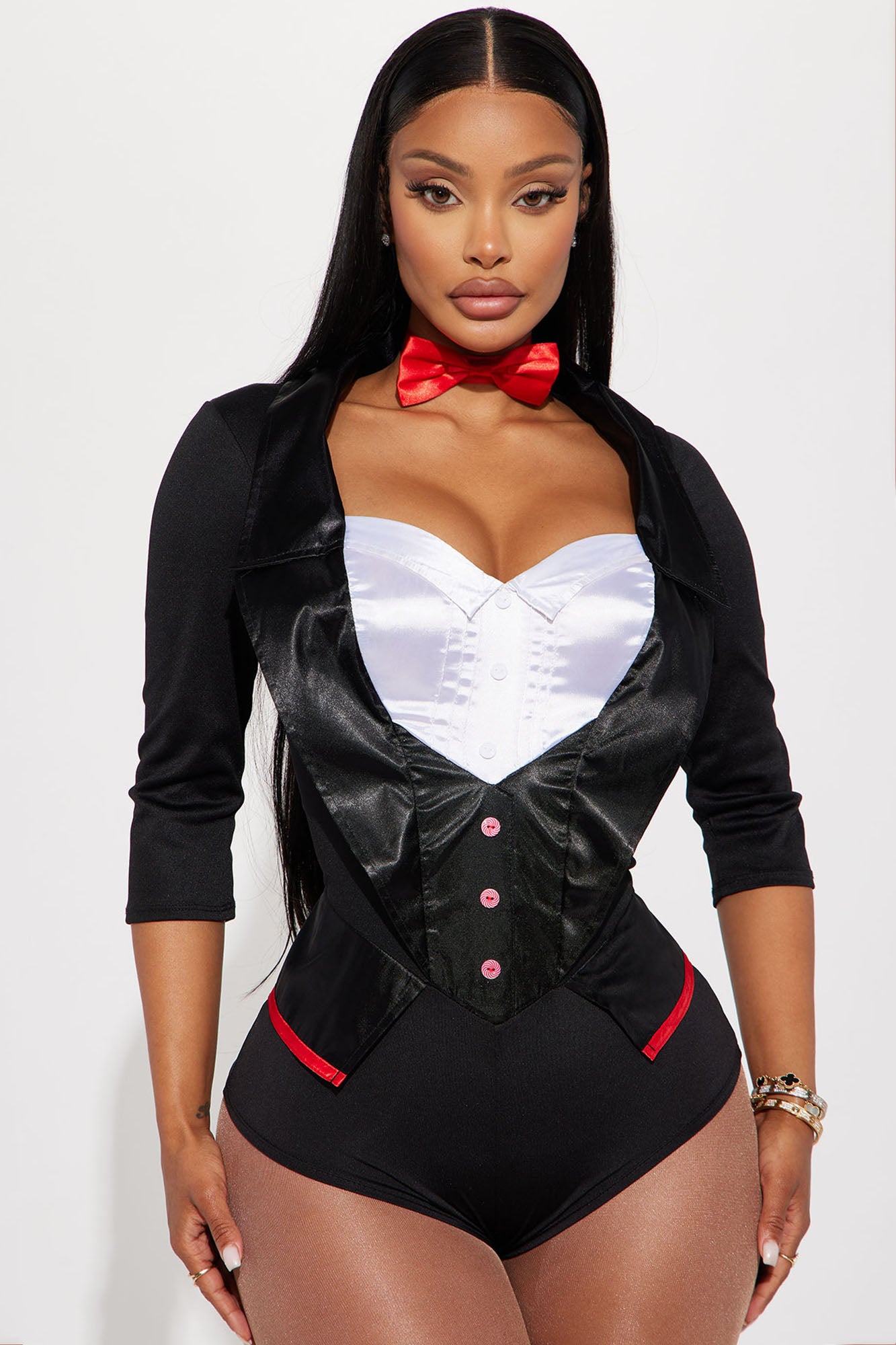 Evil Puppet 2 Piece Costume Set - Black