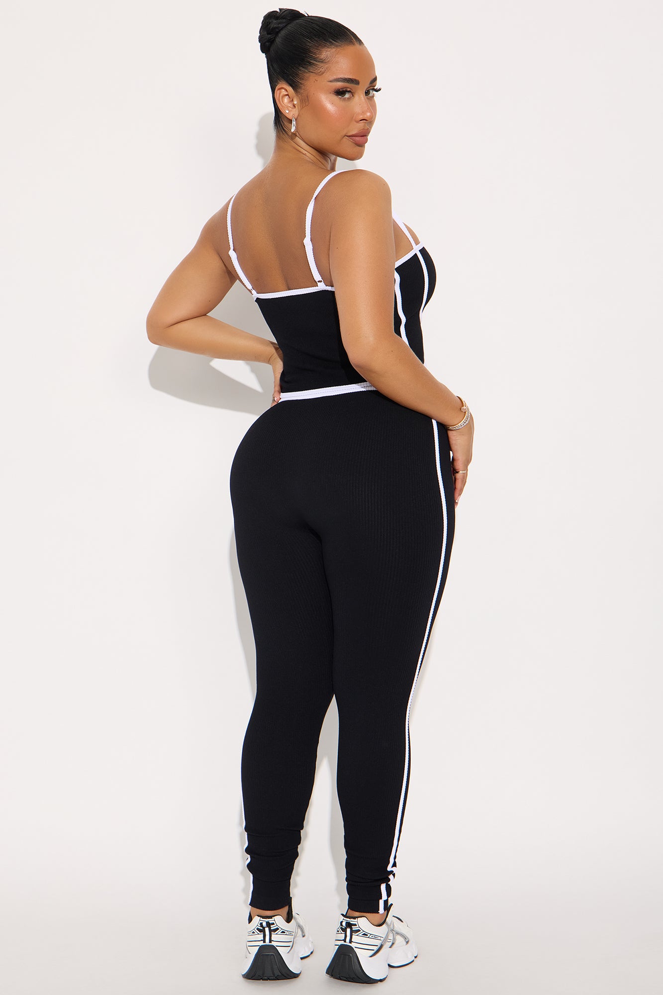 Pushing Limits Seamless Legging Pant Set - Black