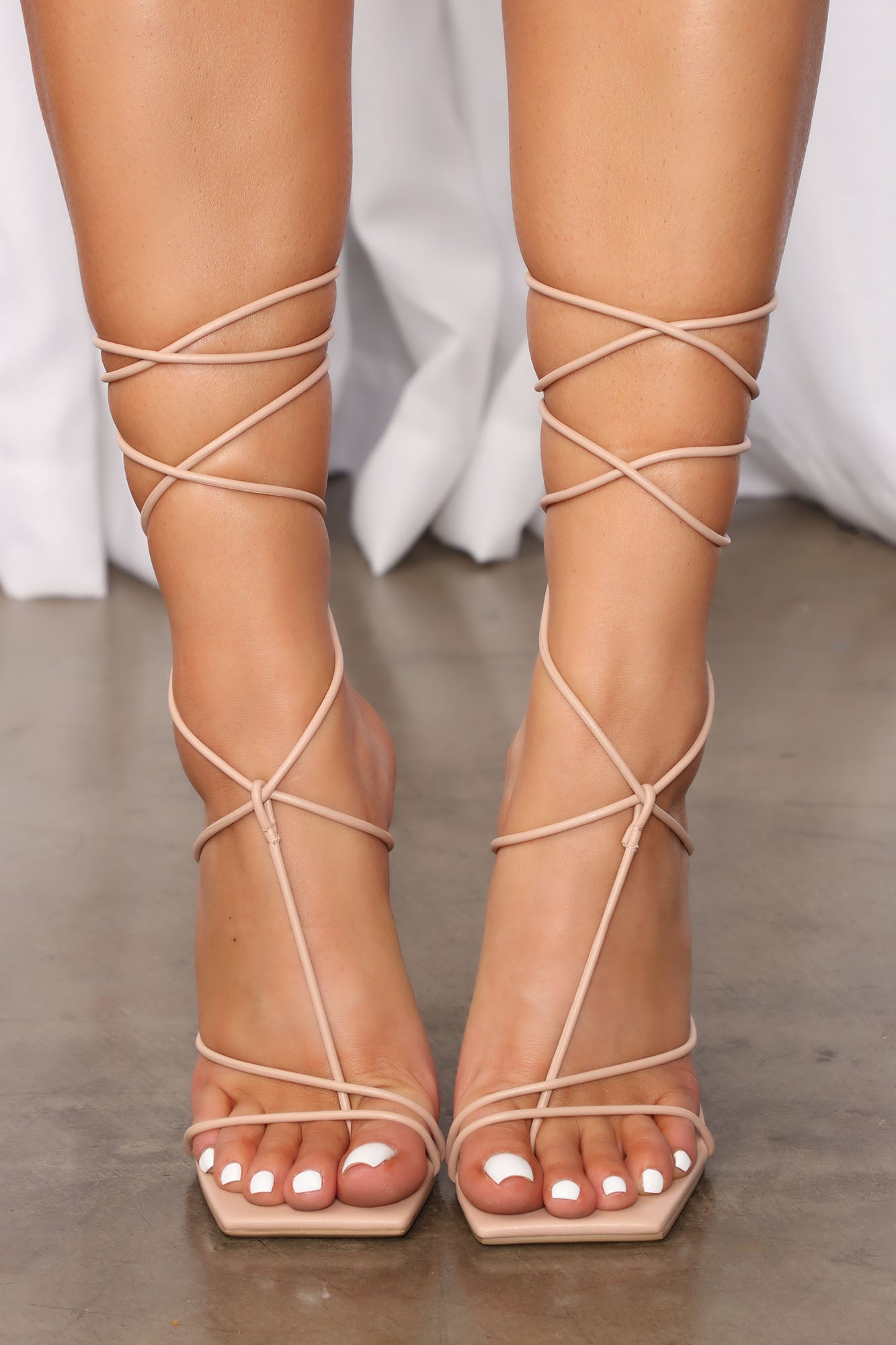 Flirtationship Heeled Sandal - Nude