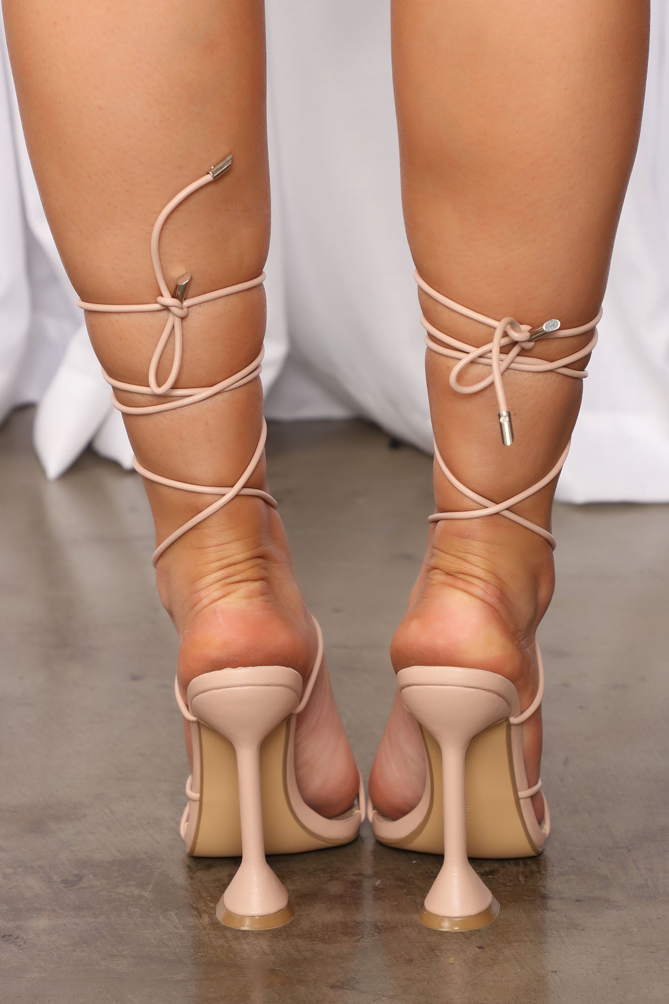 Flirtationship Heeled Sandal - Nude
