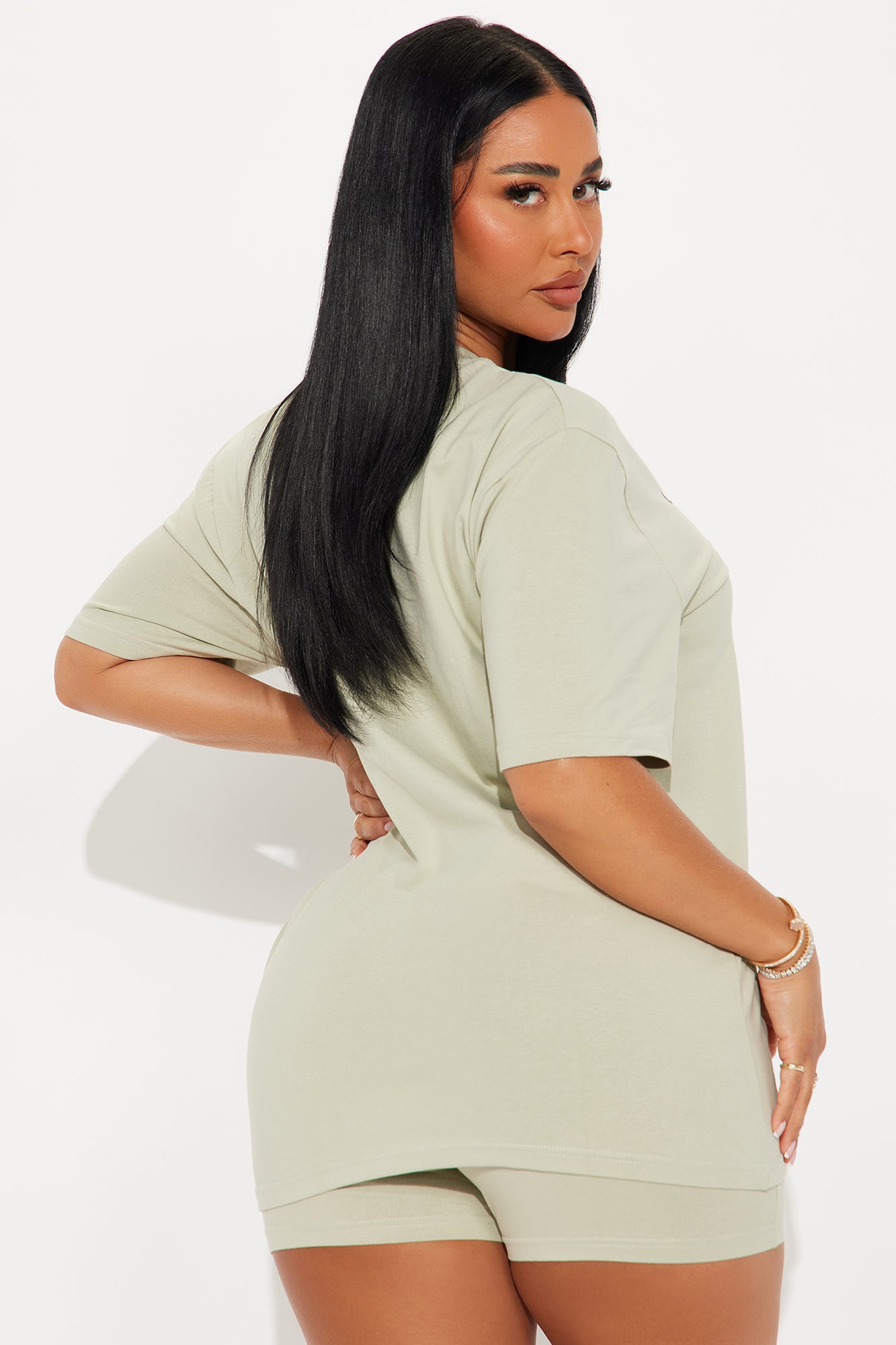Martini Mood Short Set - Sage