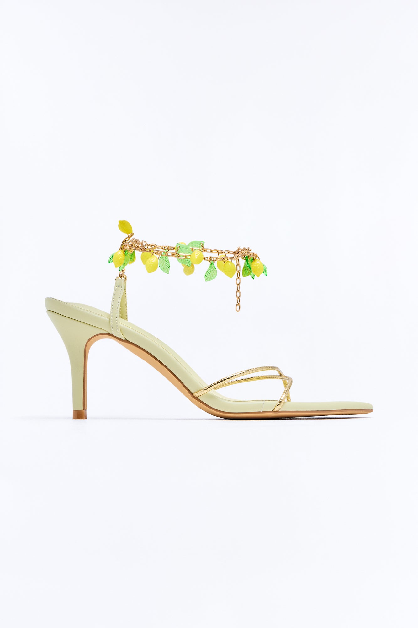 Lemonade Charm Heels - Green