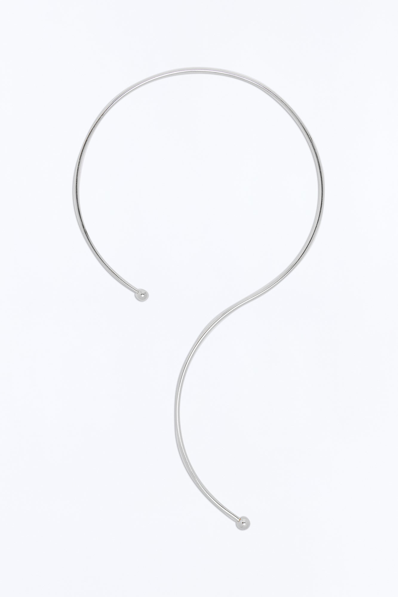 Making My Move Choker - Silver