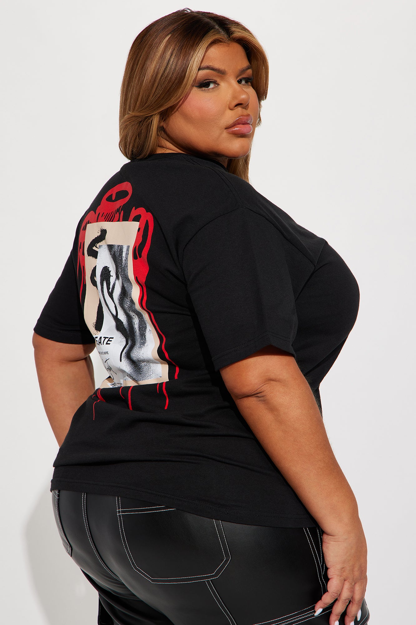 Create What You Love Graphic Tee - Black