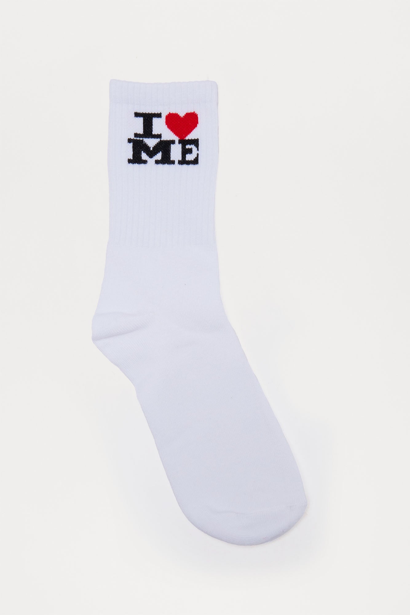 I Love Myself Socks - White/combo