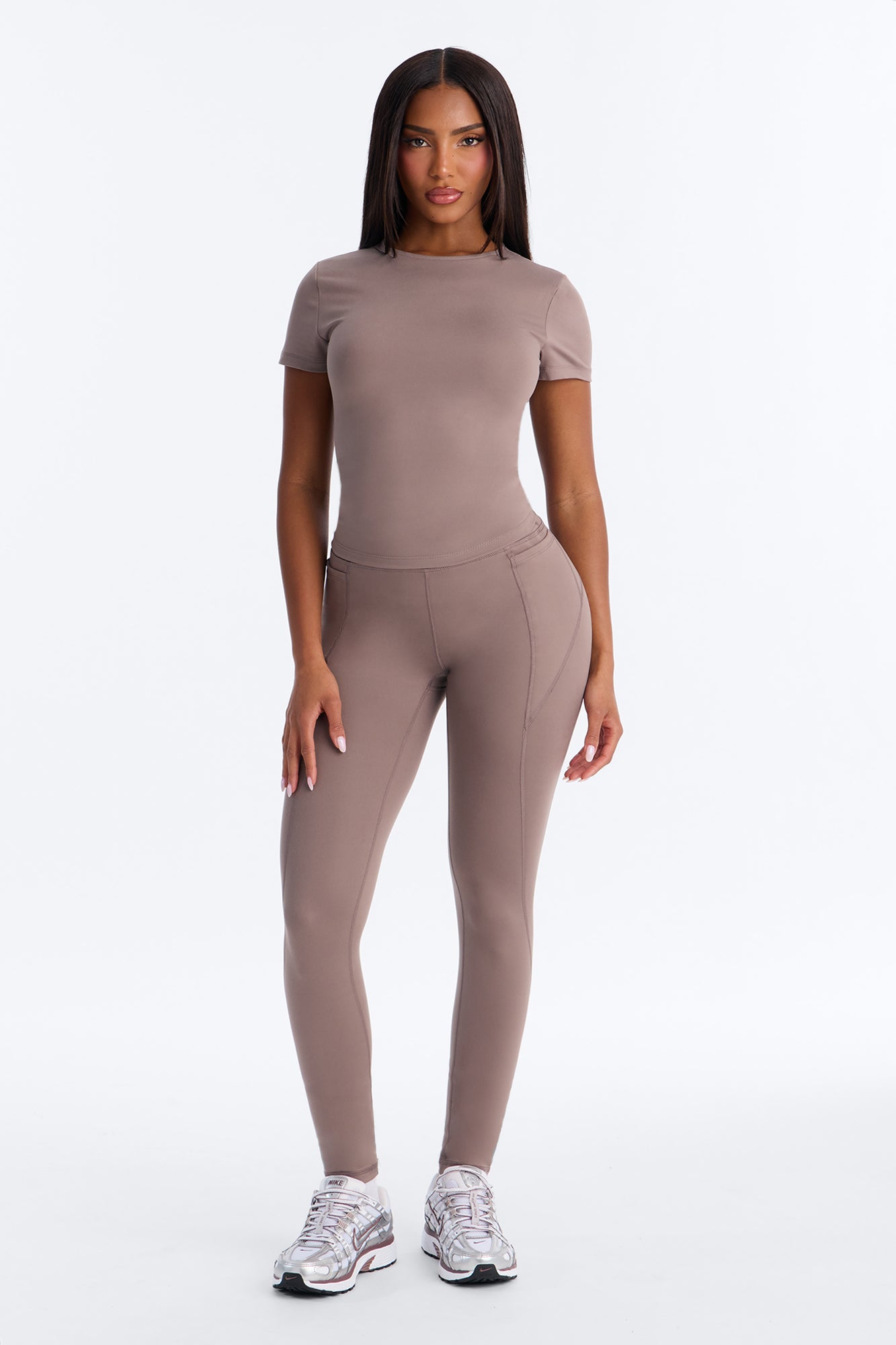 Myla Lounge Tricot Leggings - Stone