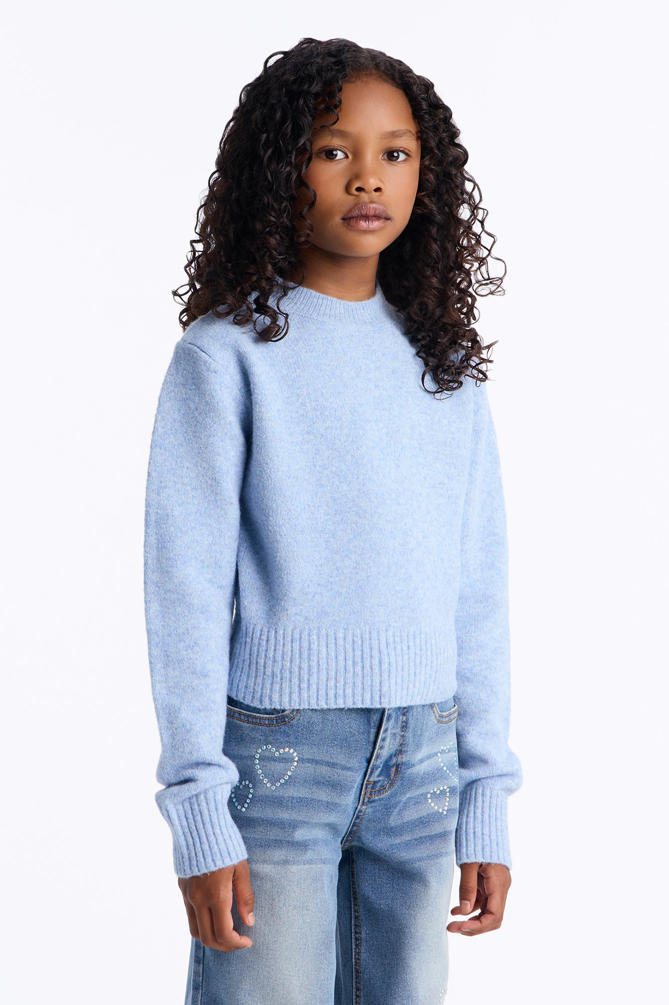 Mini Fresh Air Sweater - Blue