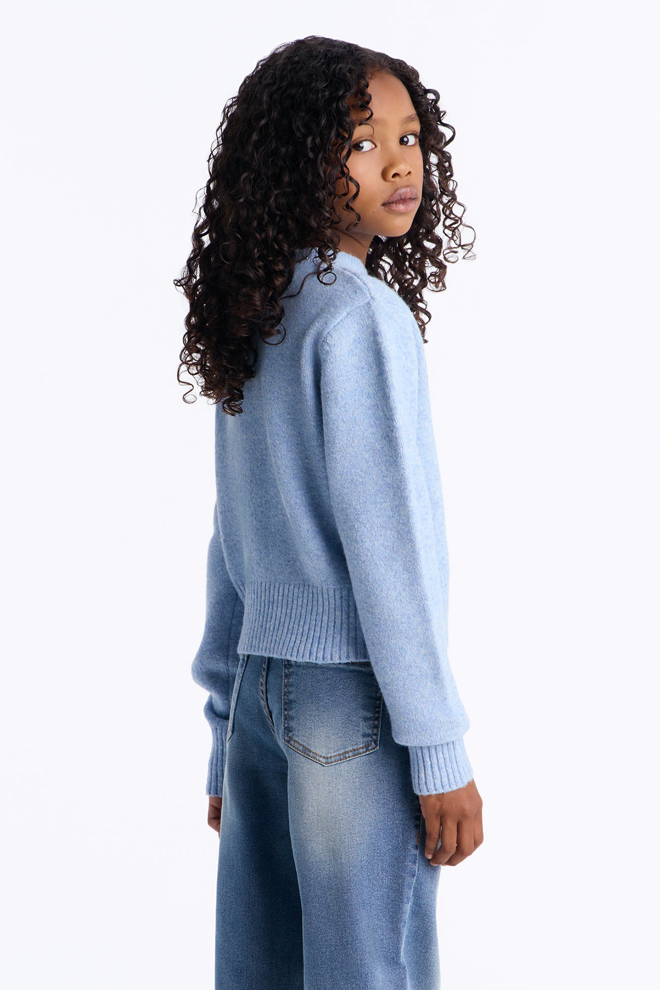 Mini Fresh Air Sweater - Blue