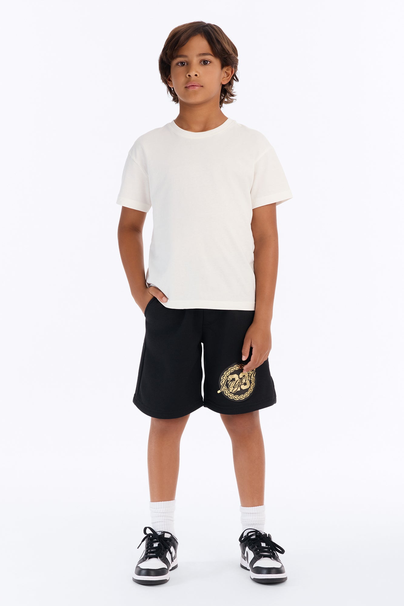 Mini Legend 23 Fleece Shorts - Black
