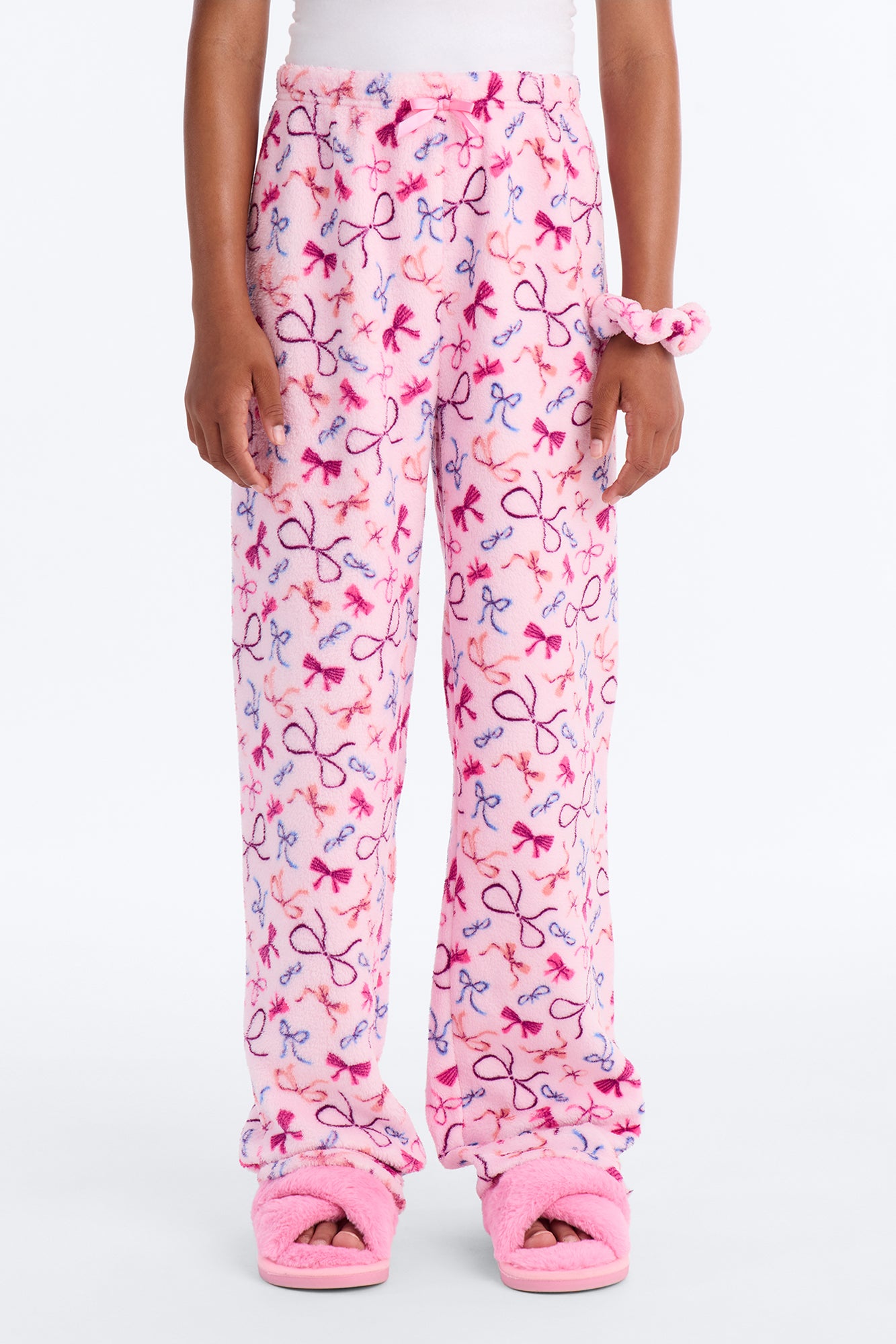 Mini Bows Forever Pants - Pink