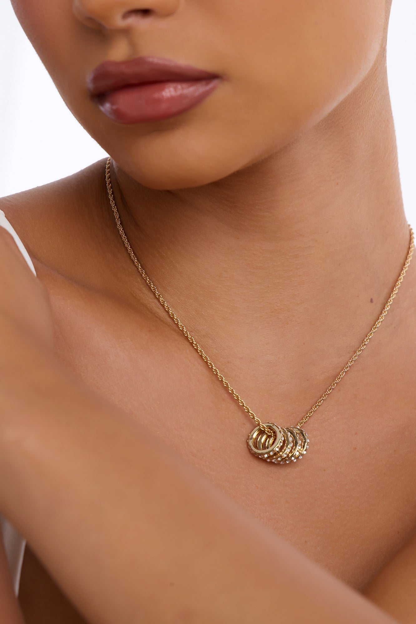 Take A Chance Necklace - Gold