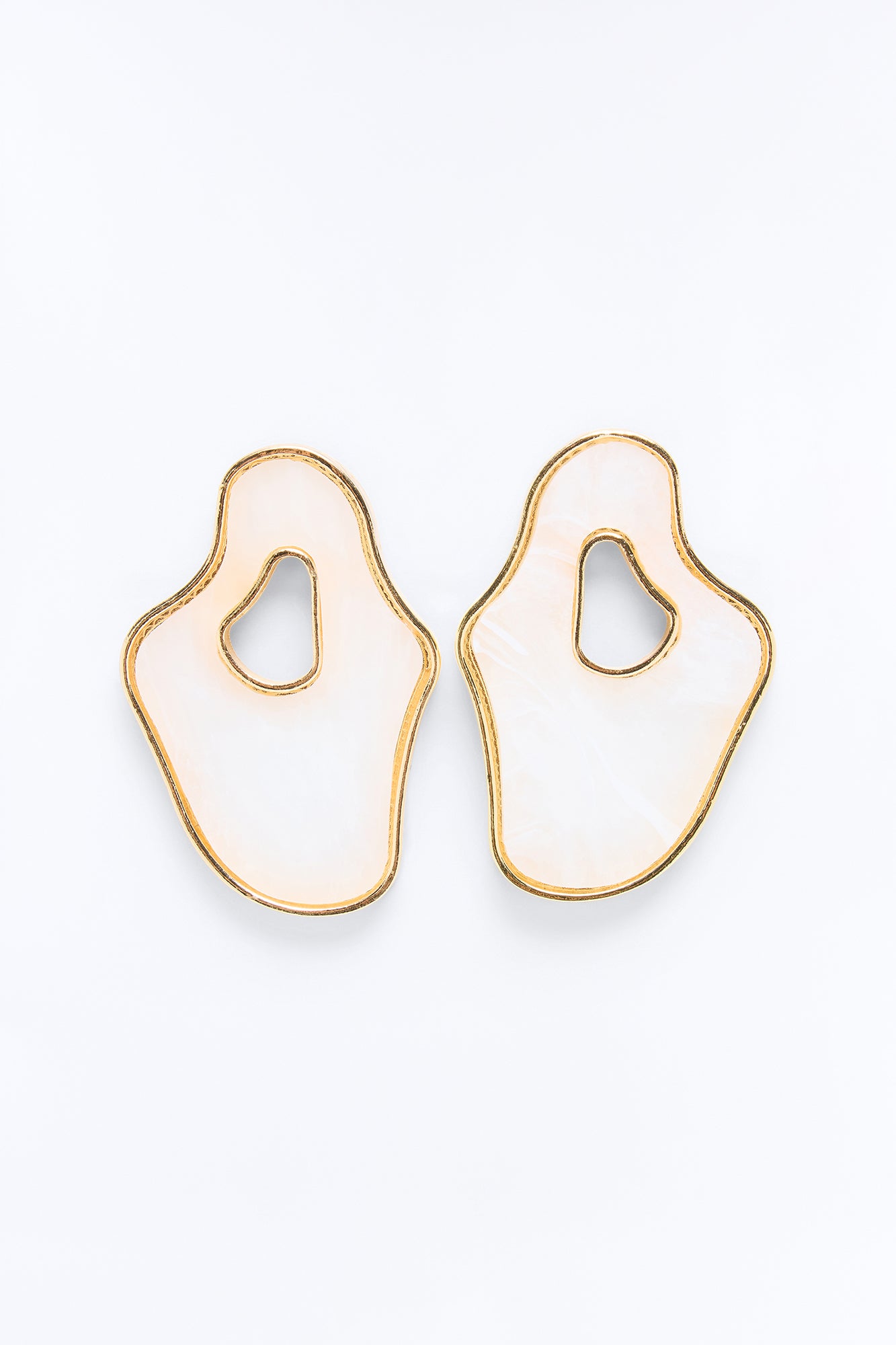 Iris Drop Earrings - Gold/combo
