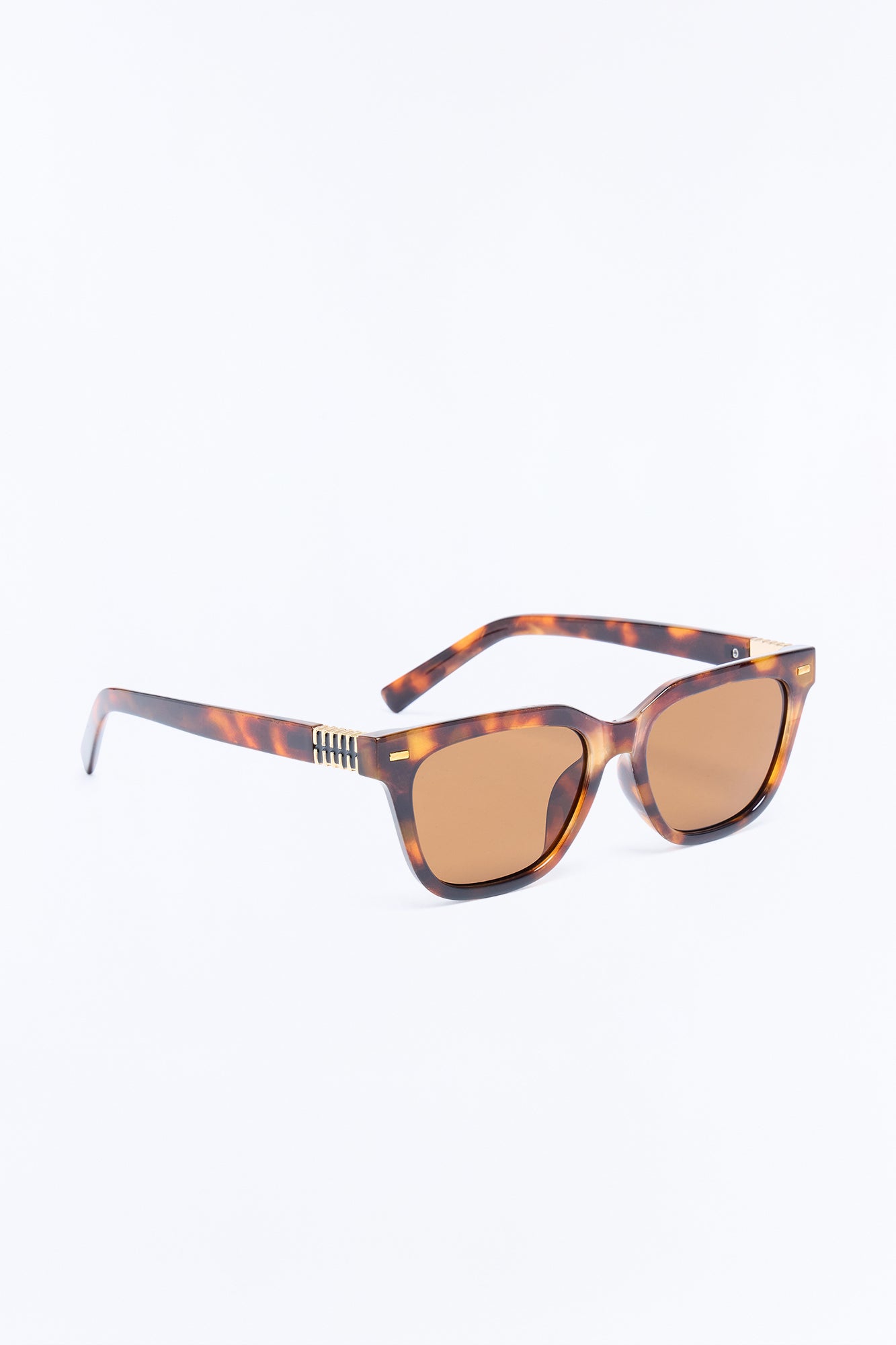 Hotter Than August Sunglasses - Tortoise/Brown