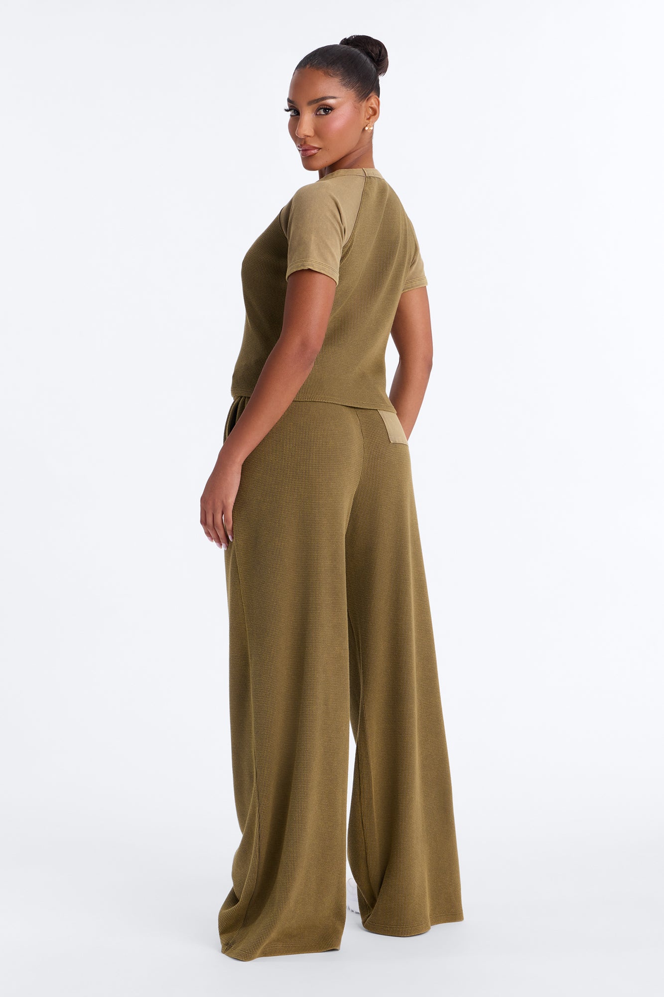 My Calm State Thermal Pant Set - Olive