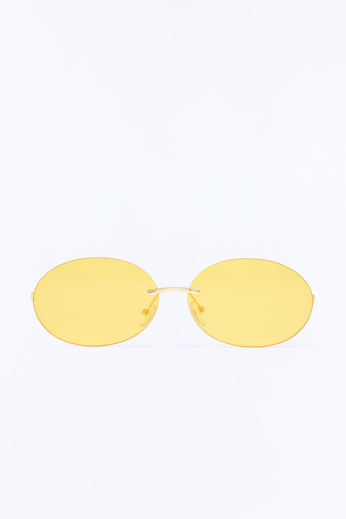 Should Have Been Us Sunglasses - Gold/Yellow