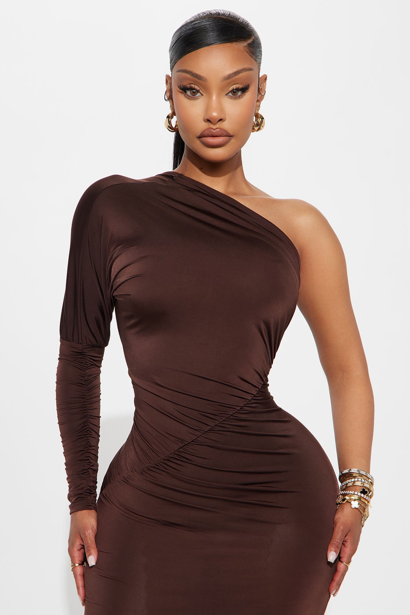 Summer In Tulum Maxi Dress - Chocolate