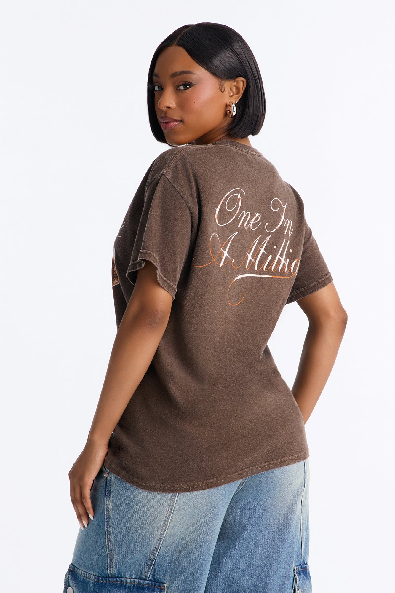 Aaliyah R&B Princess Shirt - Chocolate