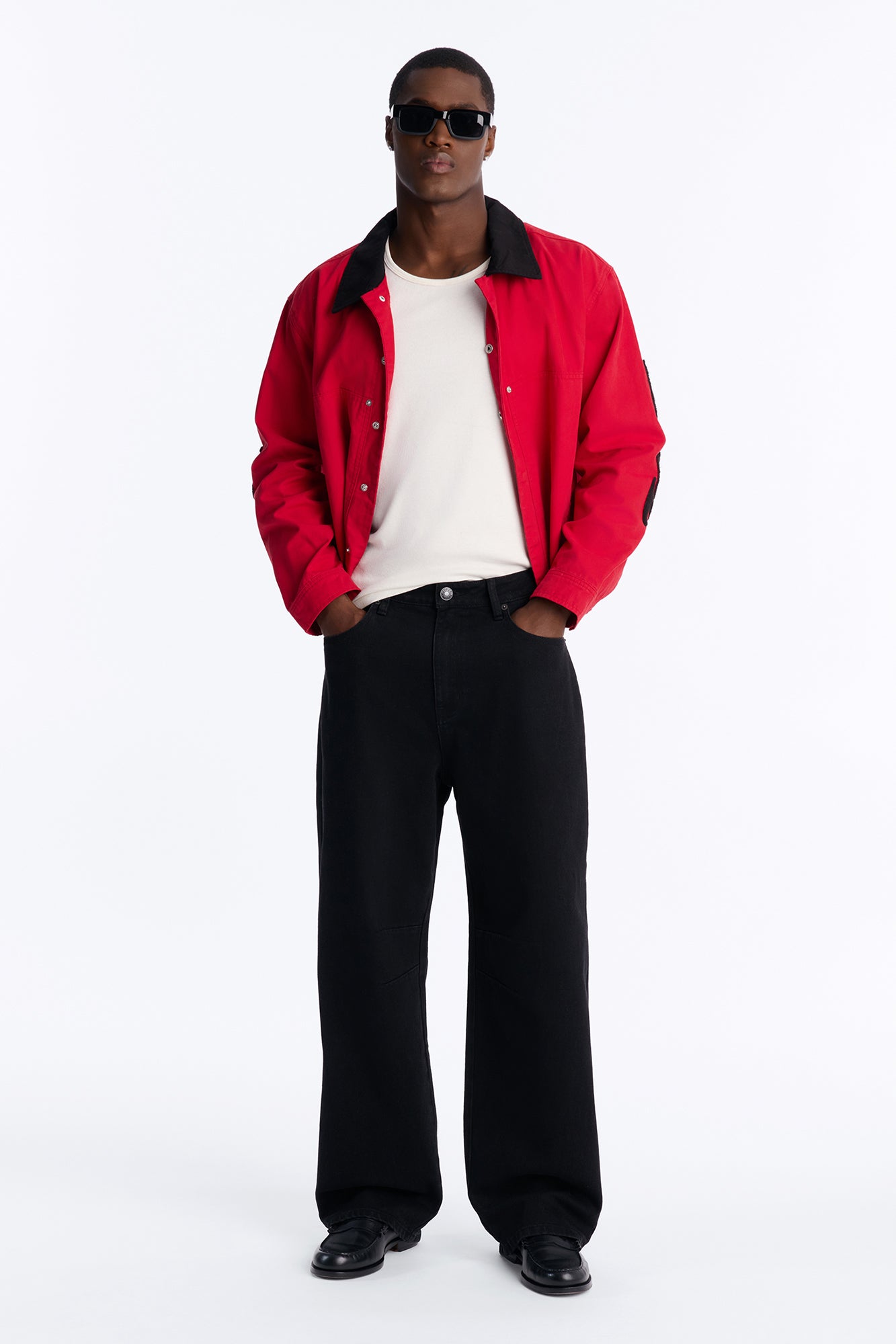 Kylan Classic Baggy Jeans - Black
