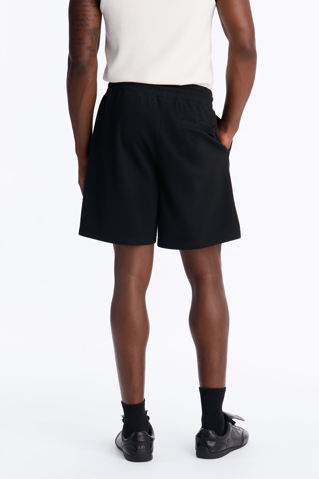 Savoy Pleated Short - Black