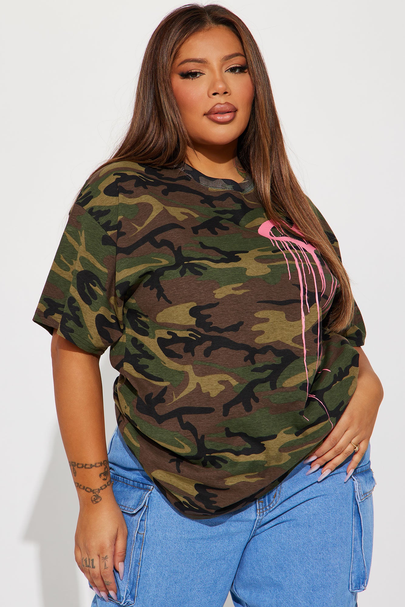 Love Runs Deep Camo Tshirt - Camouflage