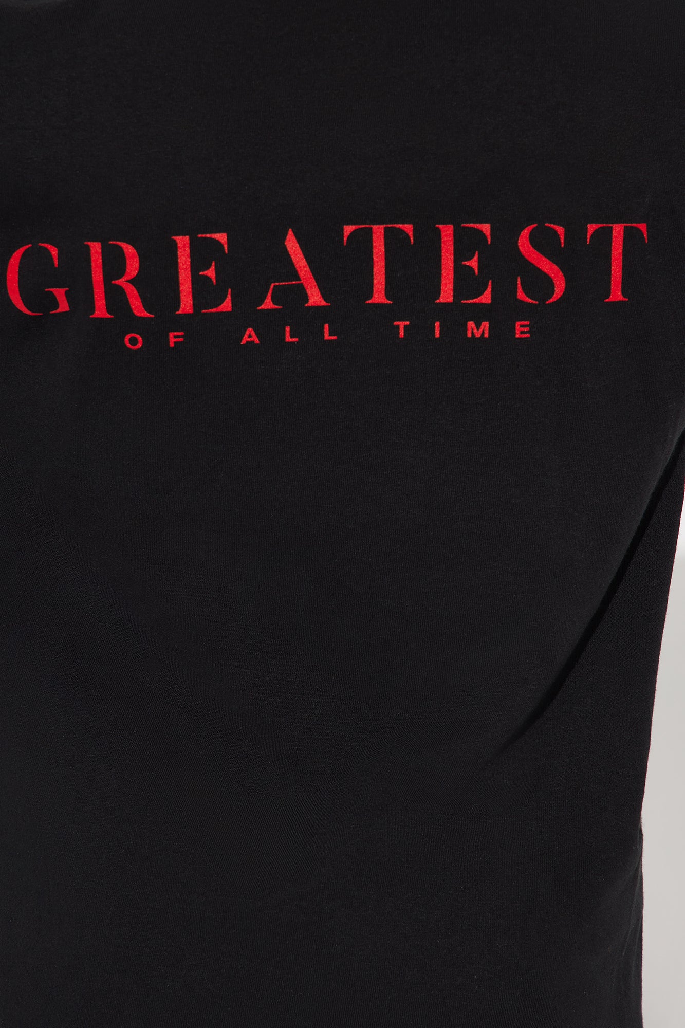 Mini The GOAT Short Sleeve Tee - Black