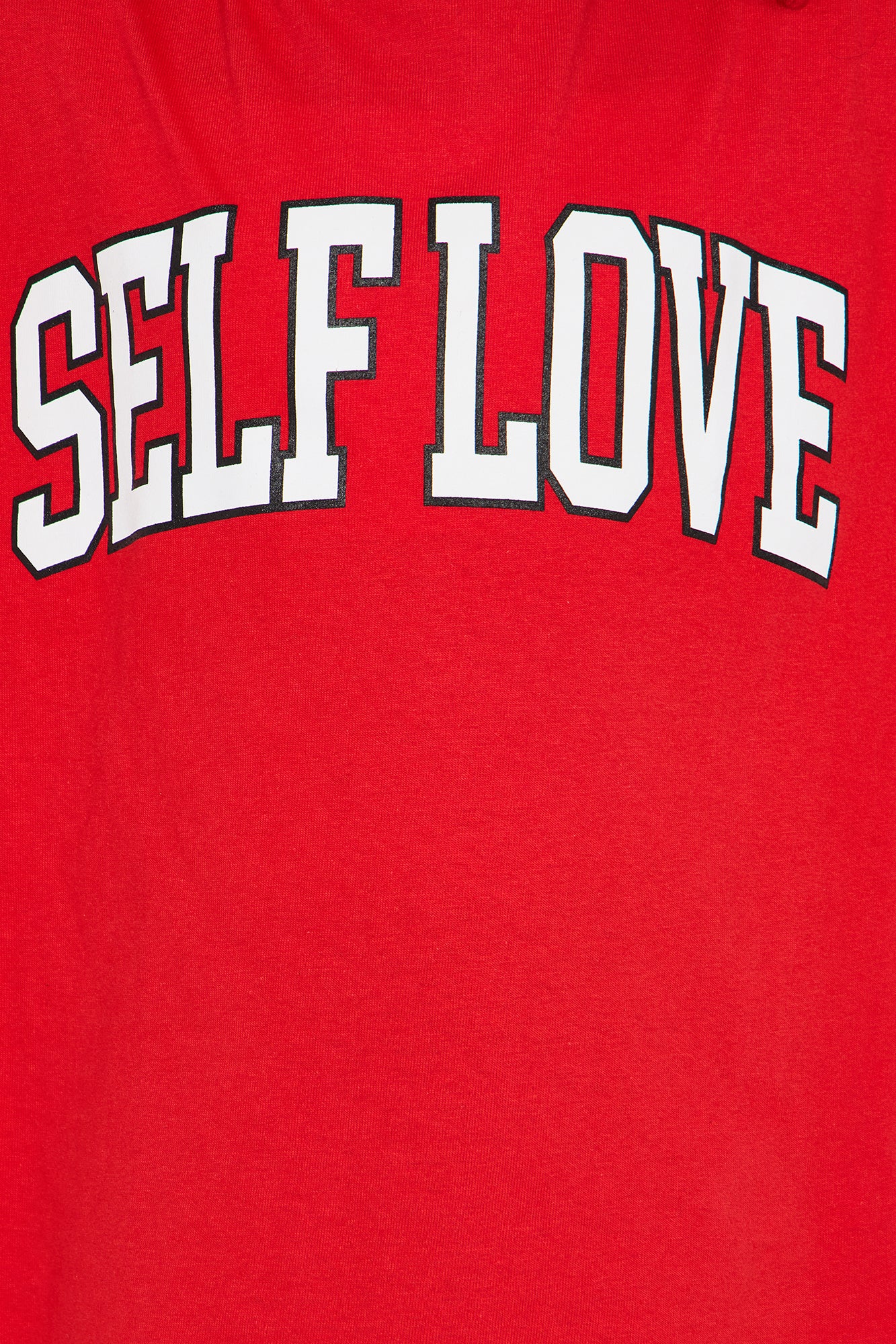 Mini We Need More Self Love Tee - Red