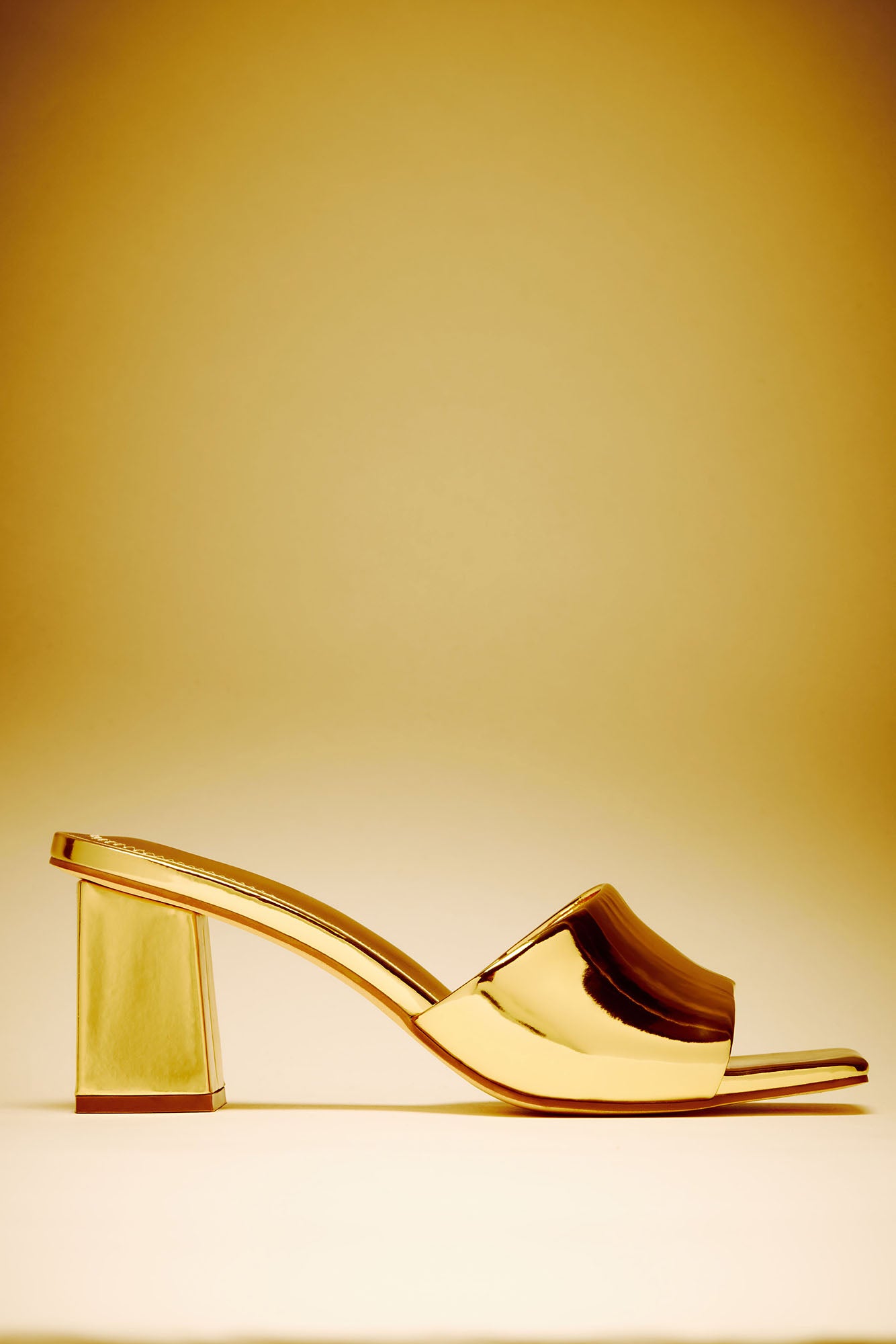 Meant To Last Heeled Mules - Gold