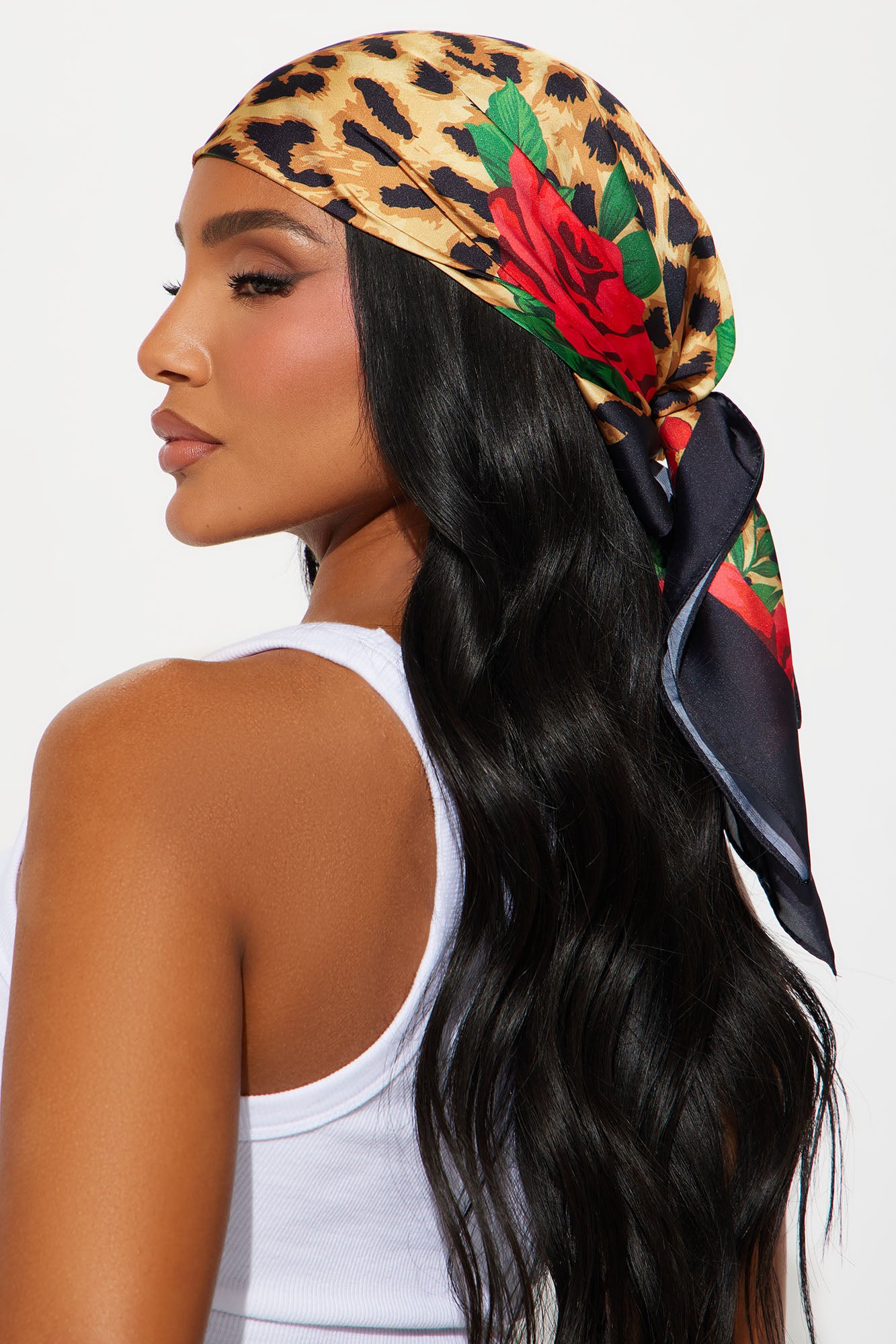 Love Gone Wild Head Scarf - Leopard